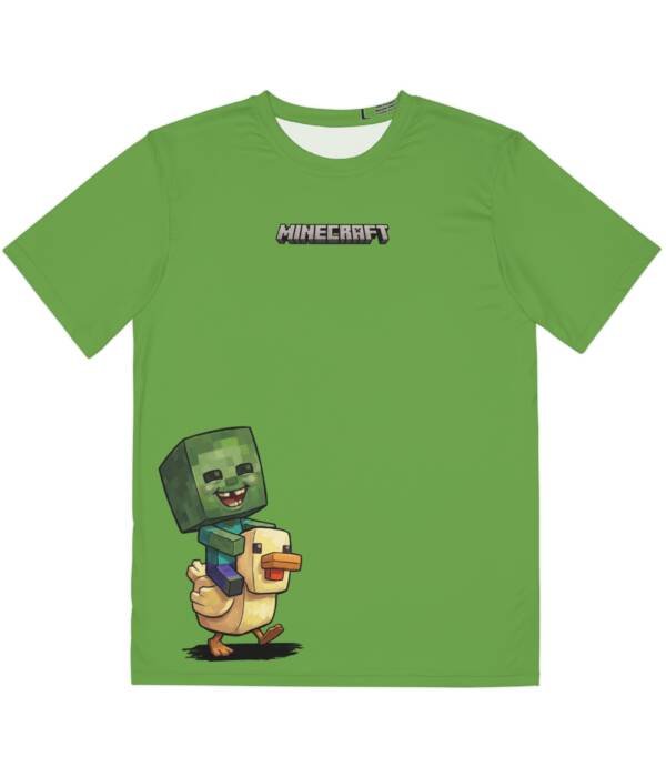 Mini Zombie Duck Ride Tee – Minecraft-Inspired Fun