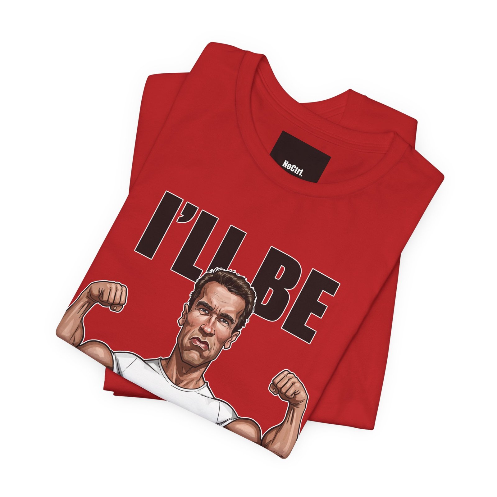 Ill Be Bulk: Funny Gym Terminator Tee - Image 8
