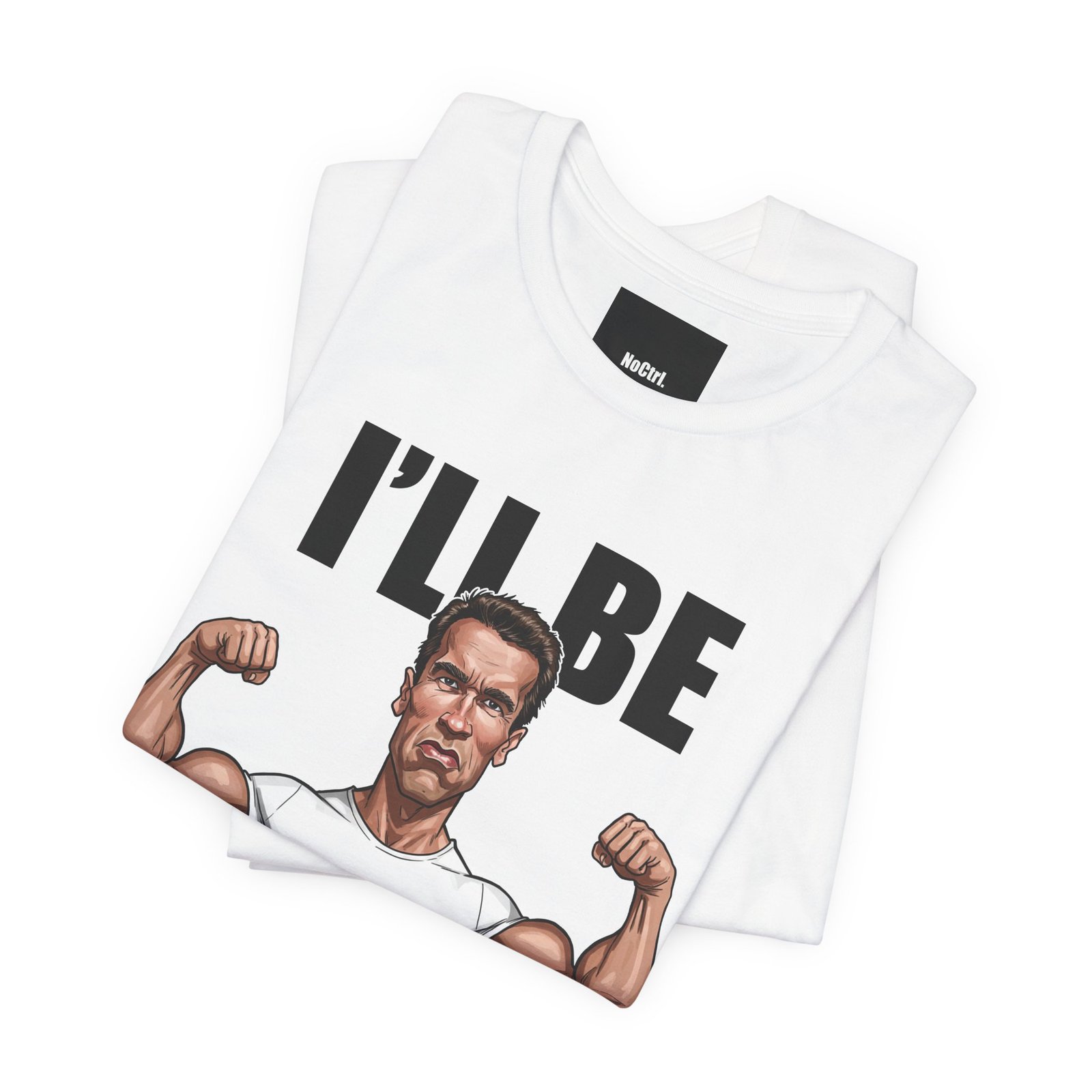 Ill Be Bulk: Funny Gym Terminator Tee - Image 2