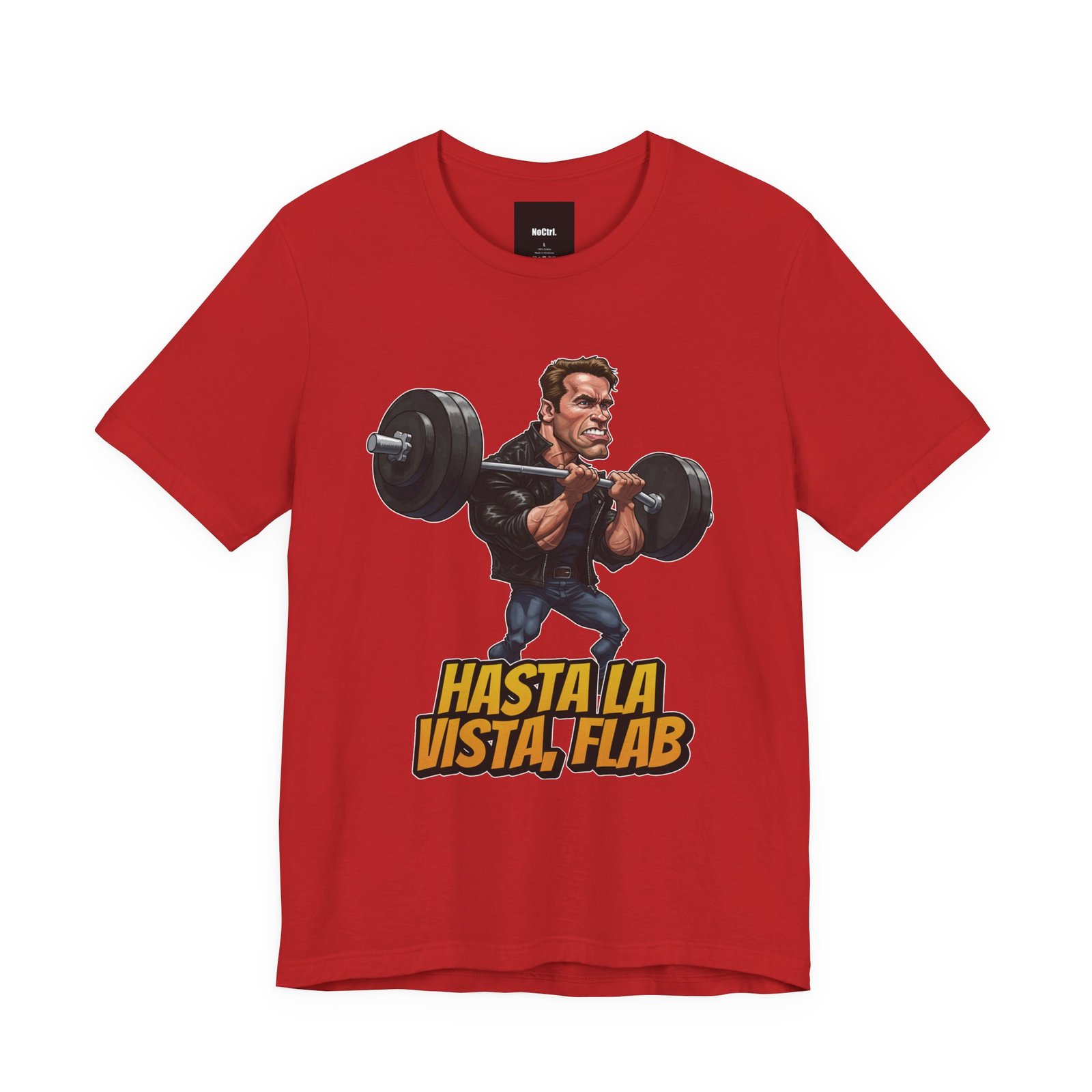 Hasta La Vista, Flab: Gym Terminator Tee - Image 10
