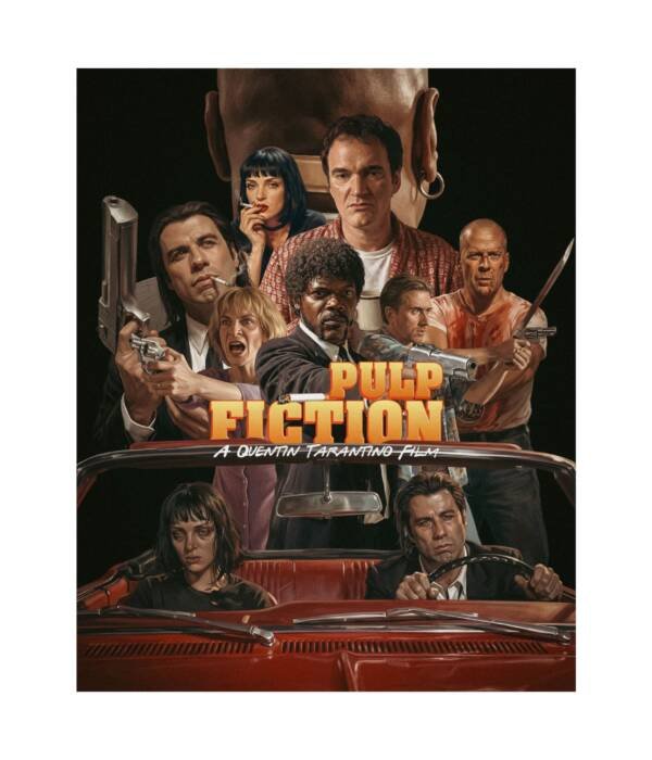 Pulp Fiction Tribute: NoCtrl Edition | Cult Movie Poster