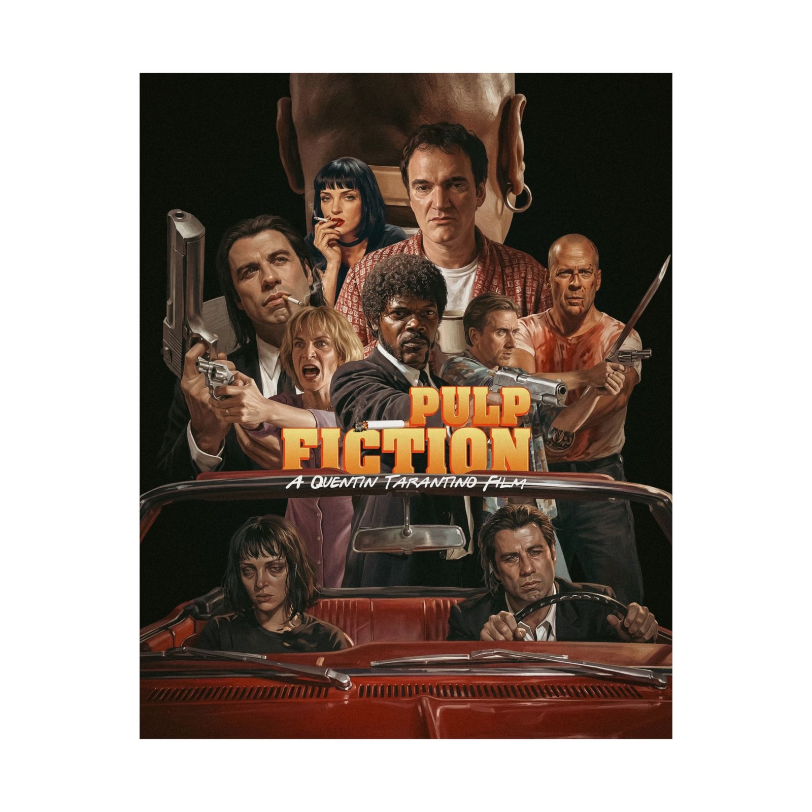 Pulp Fiction Tribute: NoCtrl Edition | Cult Movie Poster