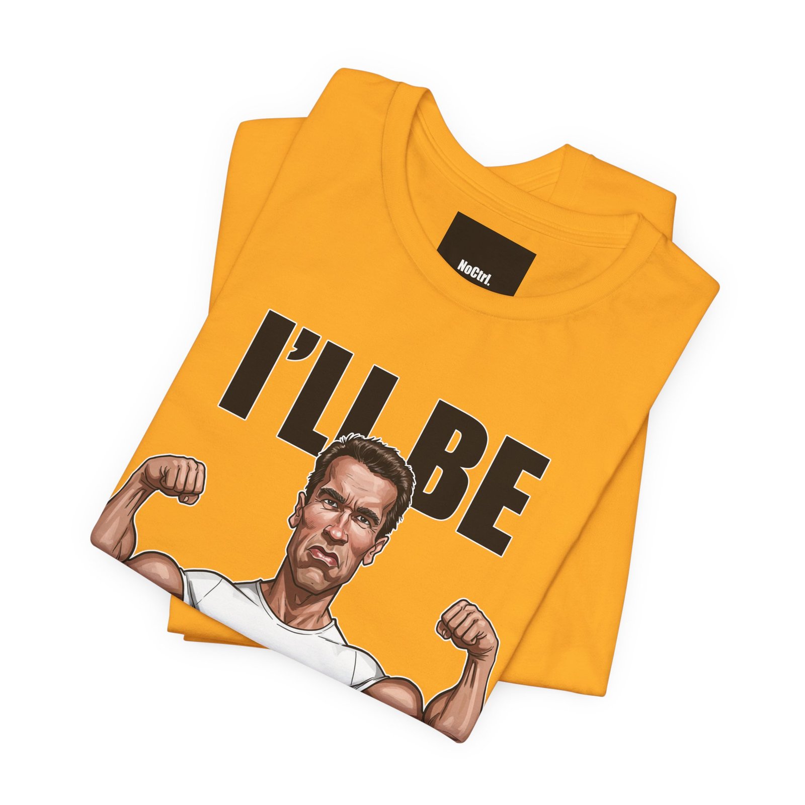 Ill Be Bulk: Funny Gym Terminator Tee - Image 5
