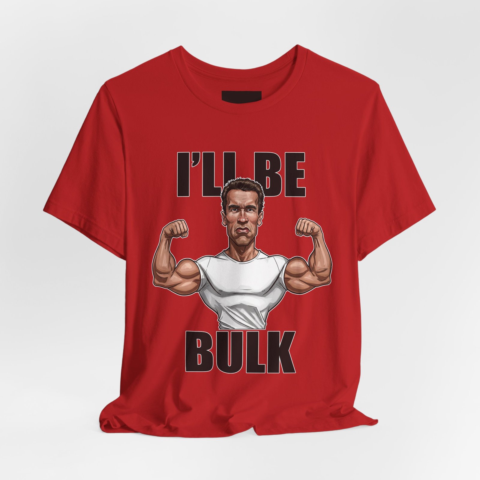 Ill Be Bulk: Funny Gym Terminator Tee - Image 9