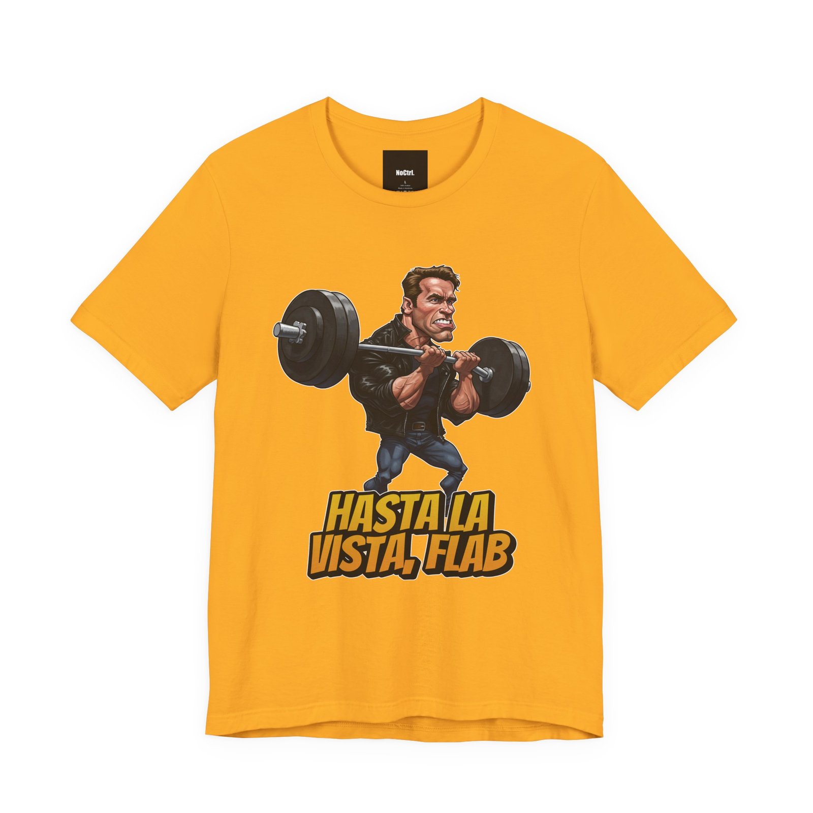 Hasta La Vista, Flab: Gym Terminator Tee - Image 7
