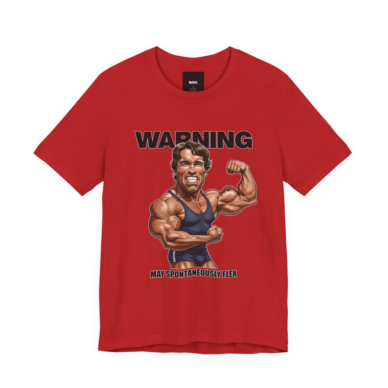 Warning, May Spontaneously Flex: Funny Bodybuilding Tee - Image 10