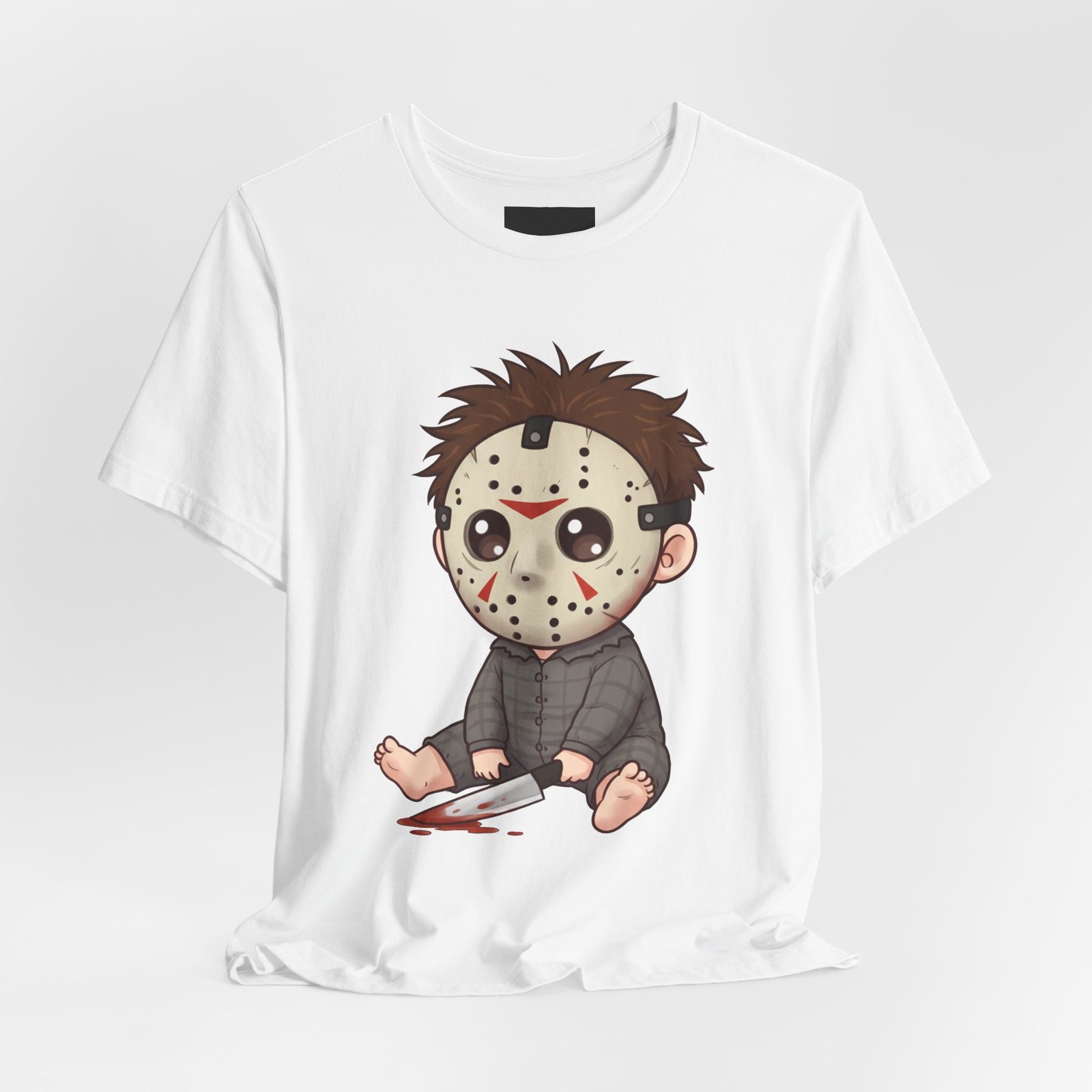Lil' Slasher Jason: Cute Horror Baby Tee - Image 3