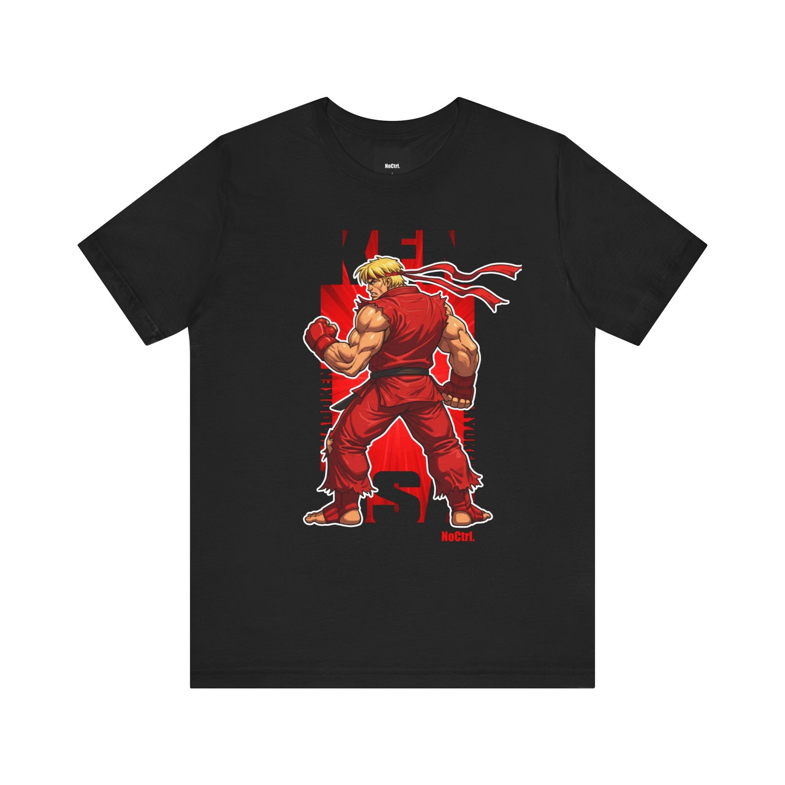 NoCtrl: Shoryuken Heat Tee – Ken Edition - Image 4