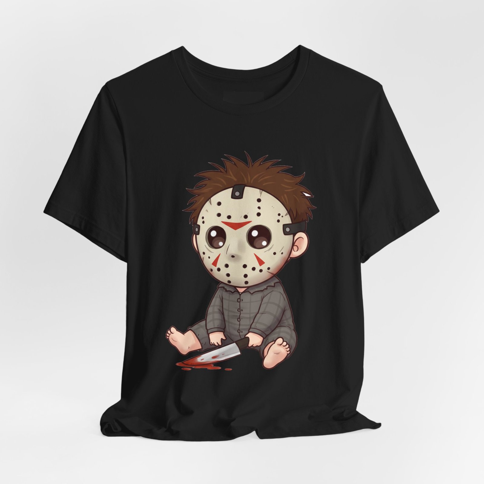 Lil' Slasher Jason: Cute Horror Baby Tee - Image 6