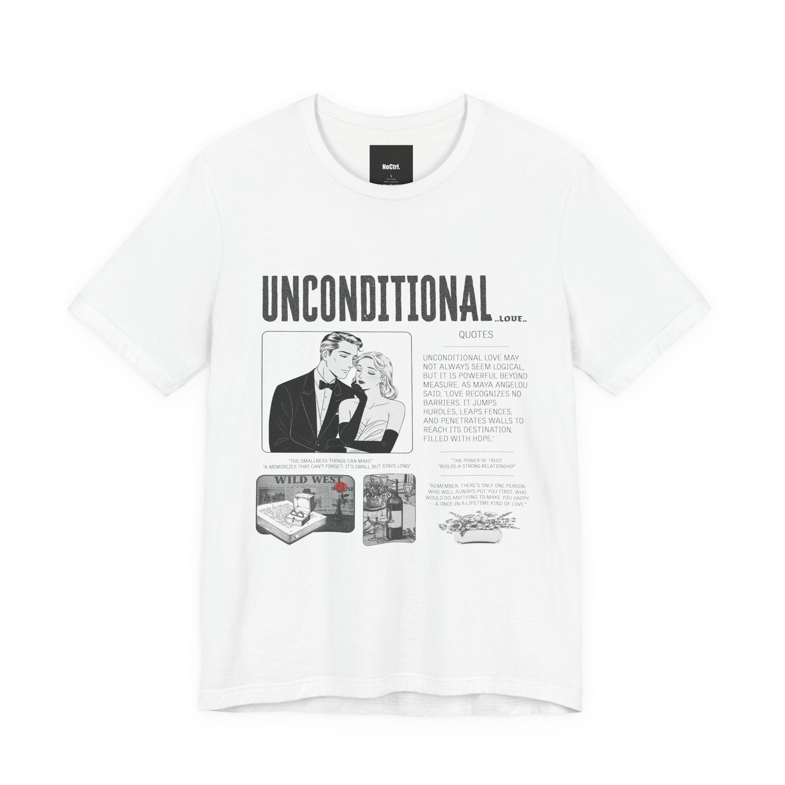 NoCtrl: Unconditional Tee – Love Lost & Remembered Collection