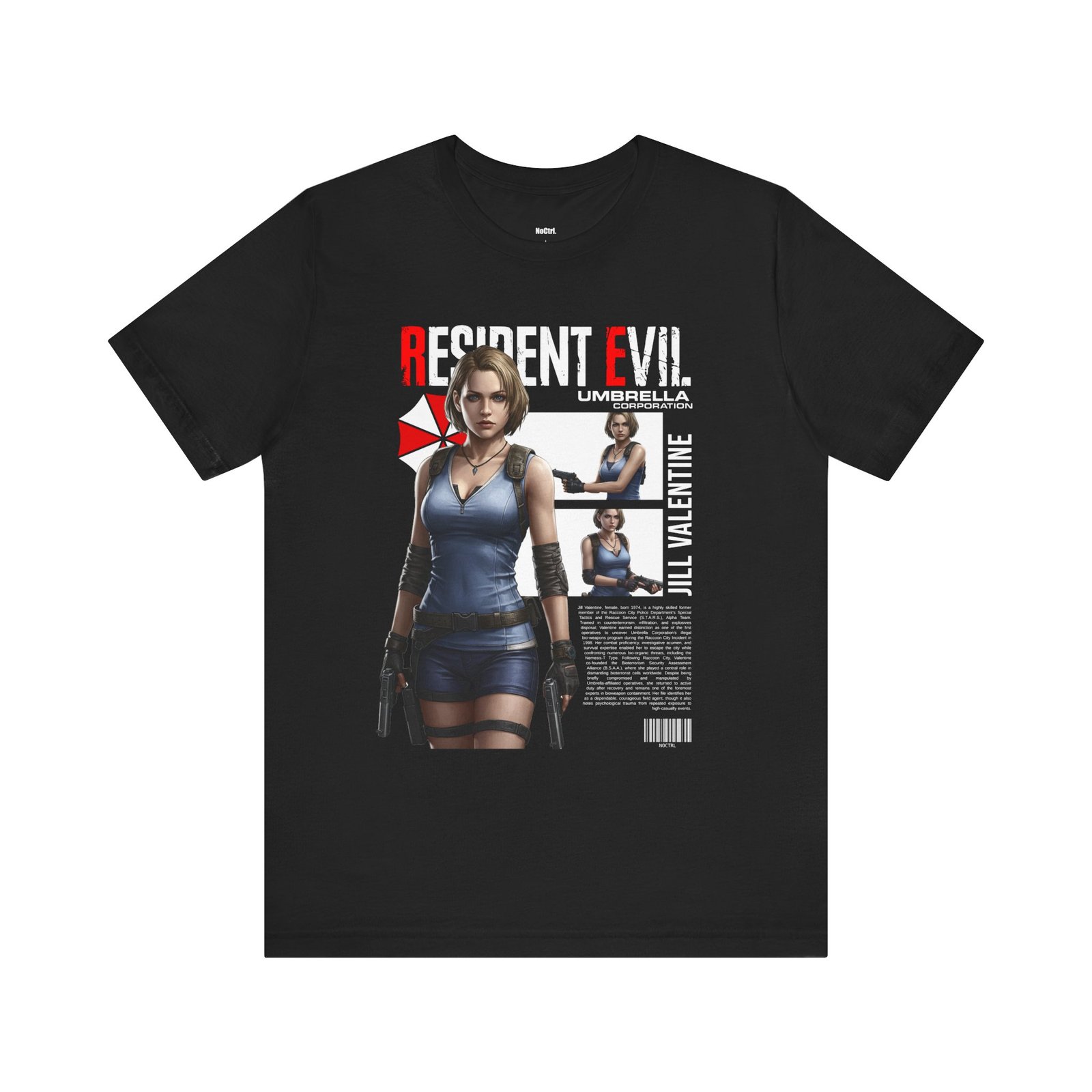 NoCtrl: Survivor Mode Tee – Jill Valentine Edition