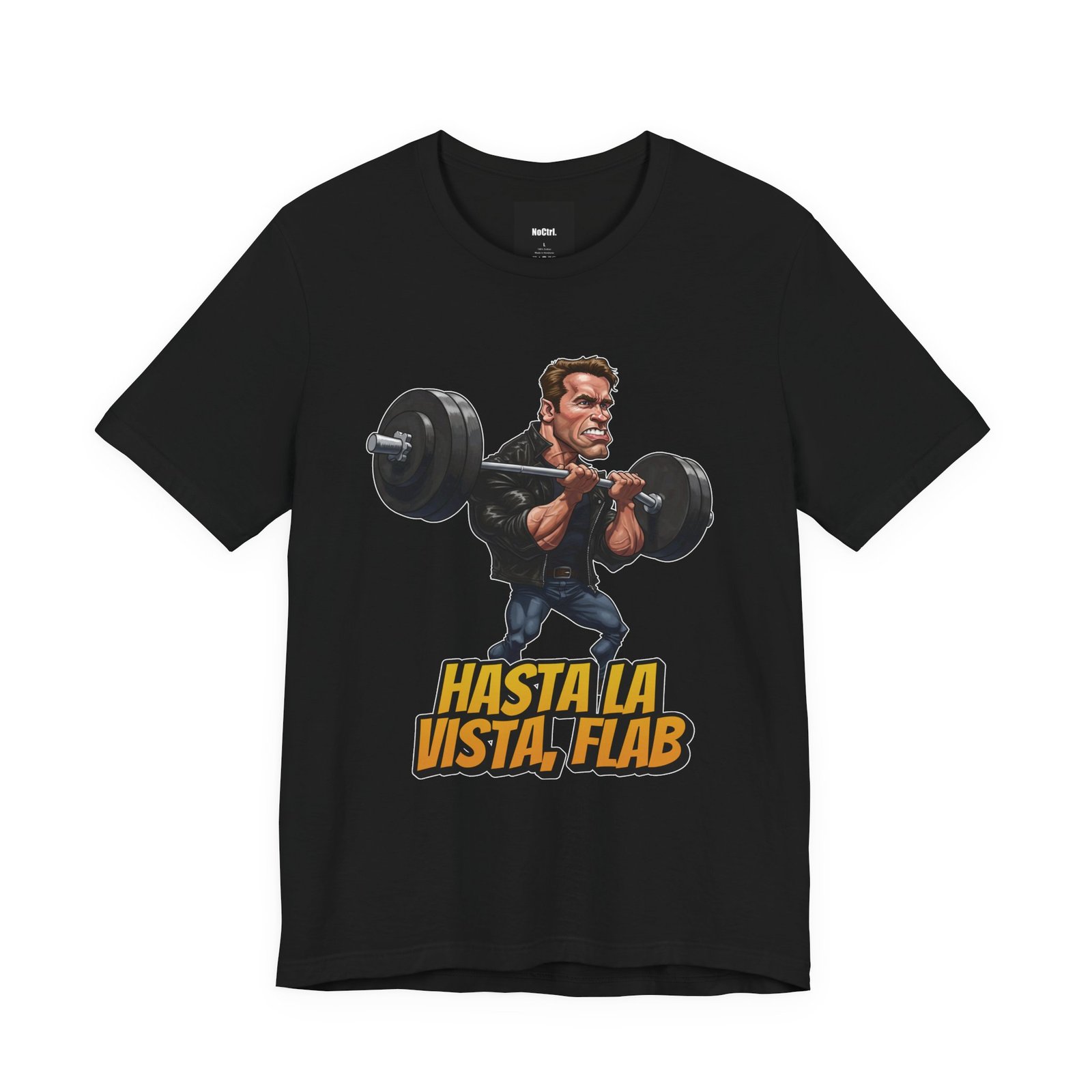 Hasta La Vista, Flab: Gym Terminator Tee - Image 4