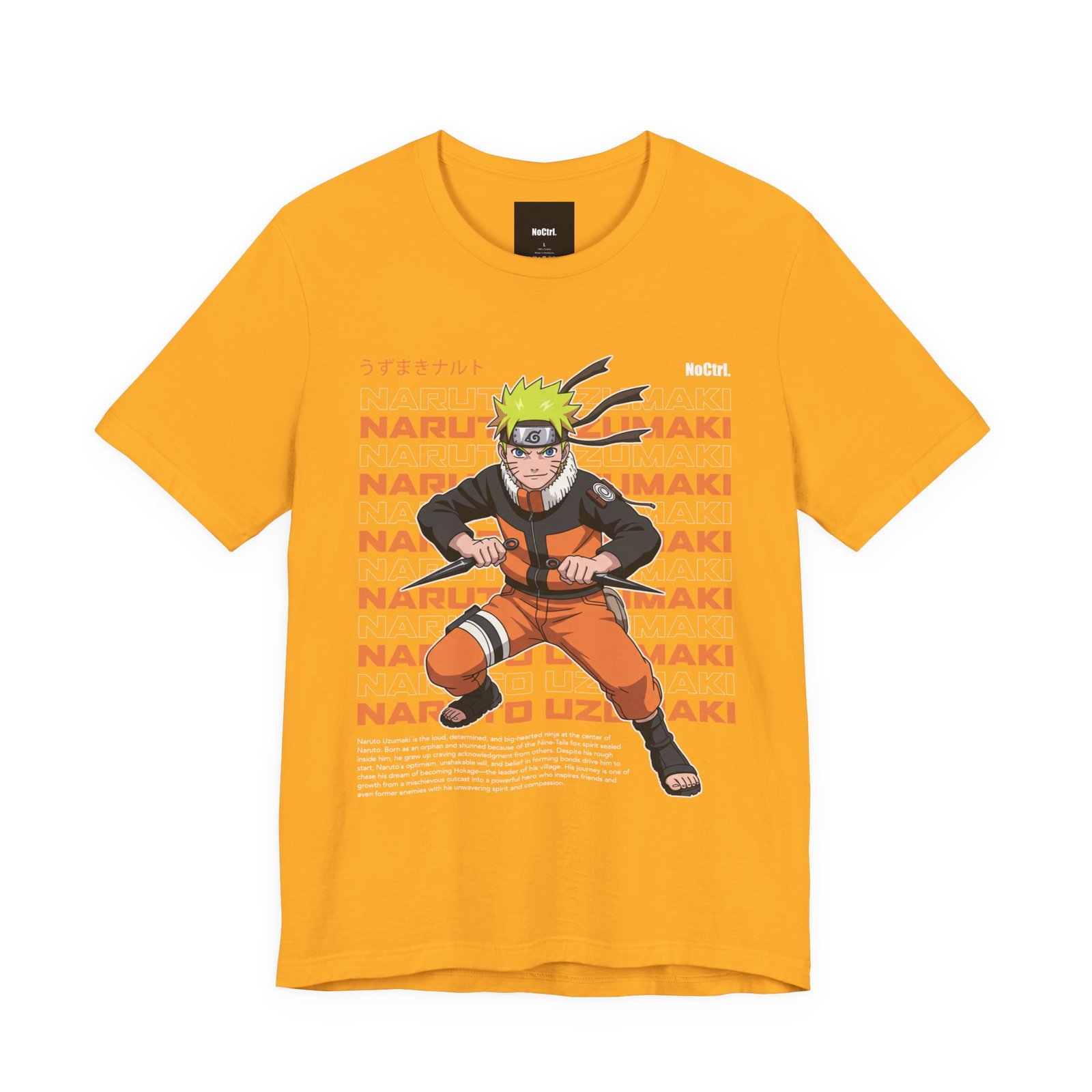 Determined Ninja: Anime-Inspired Graphic T-Shirt - Image 9