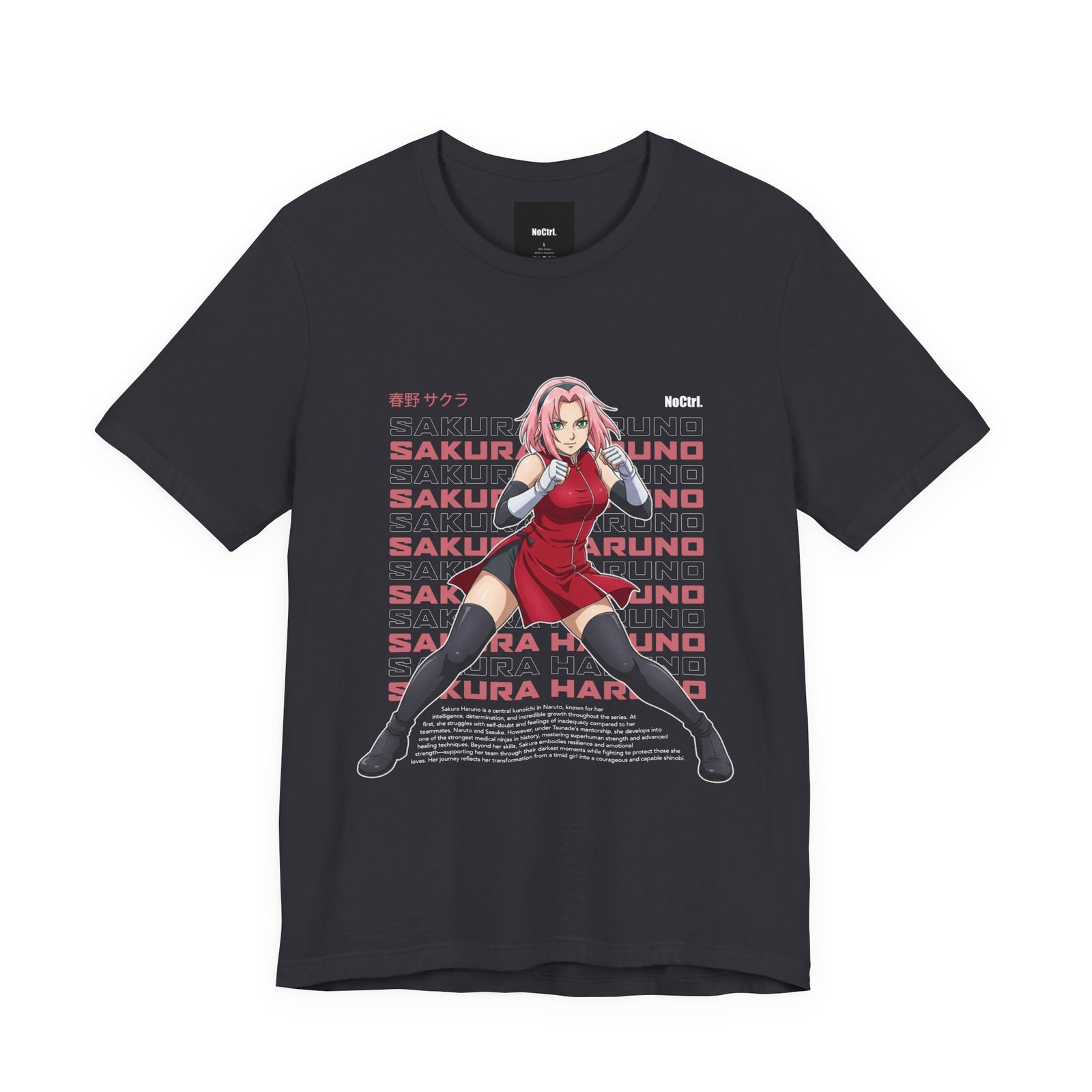 Resilient Ninja: Anime-Inspired Streetwear T-Shirt - Image 21