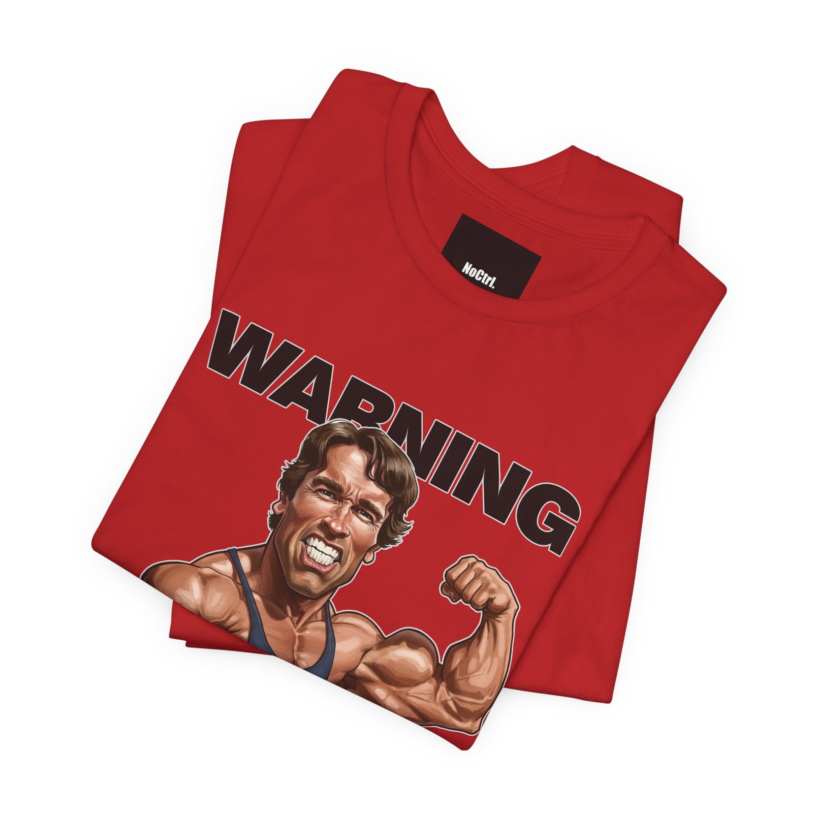 Warning, May Spontaneously Flex: Funny Bodybuilding Tee - Image 11