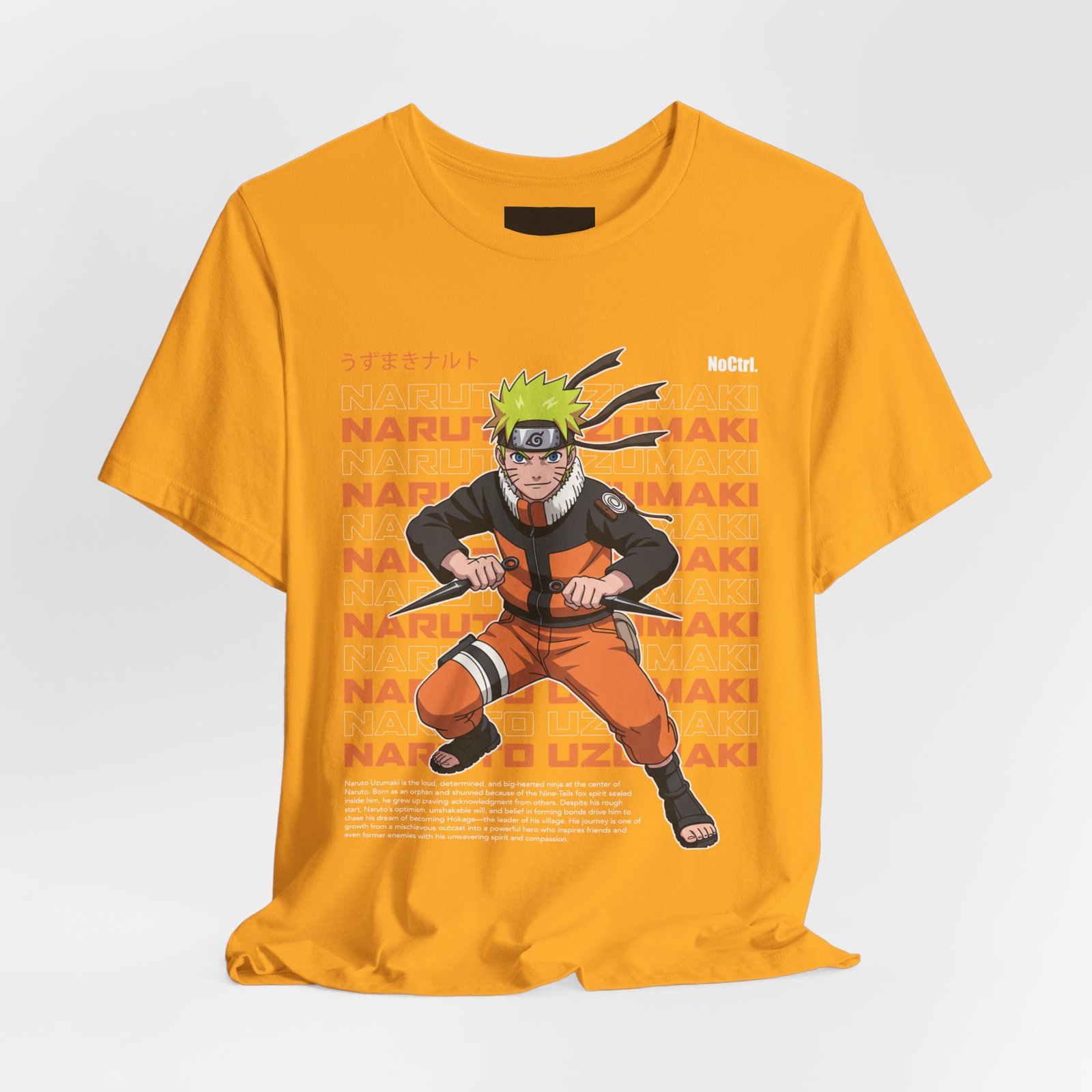 Determined Ninja: Anime-Inspired Graphic T-Shirt - Image 12
