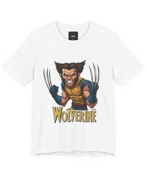 Wolverine Classic Rage – Retro Comic Tee by NoCtrl