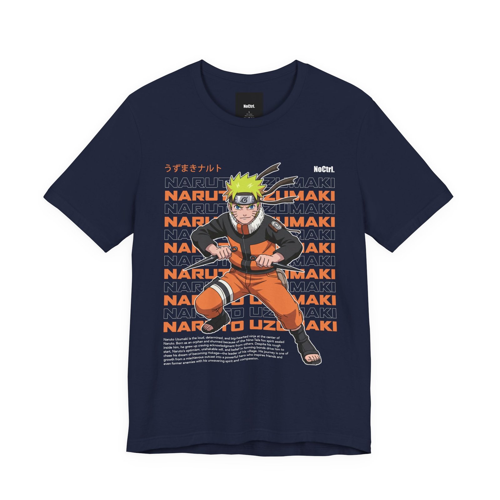 Determined Ninja: Anime-Inspired Graphic T-Shirt - Image 33