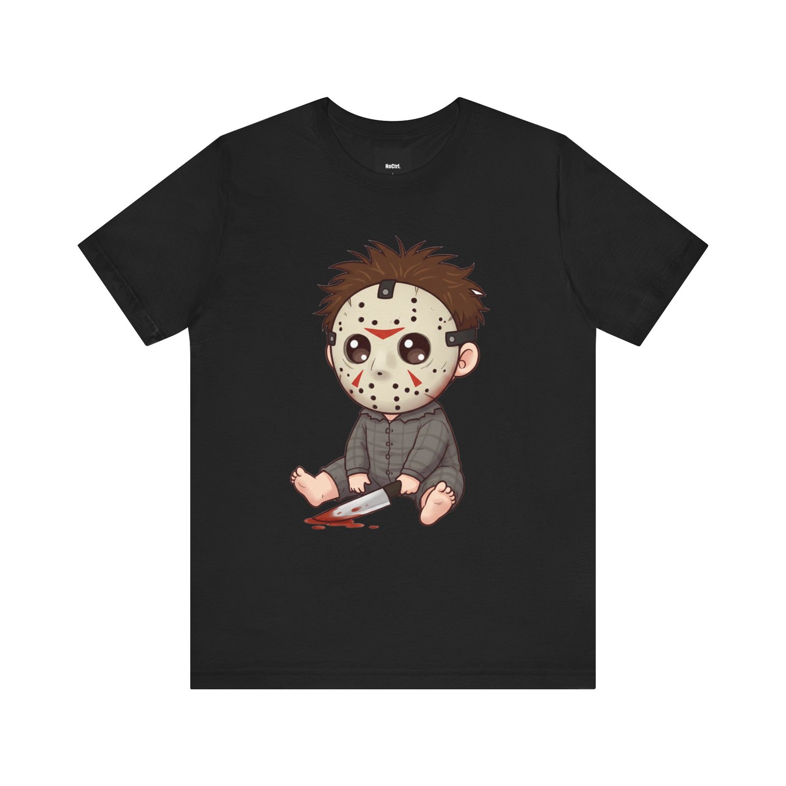 Lil' Slasher Jason: Cute Horror Baby Tee - Image 4