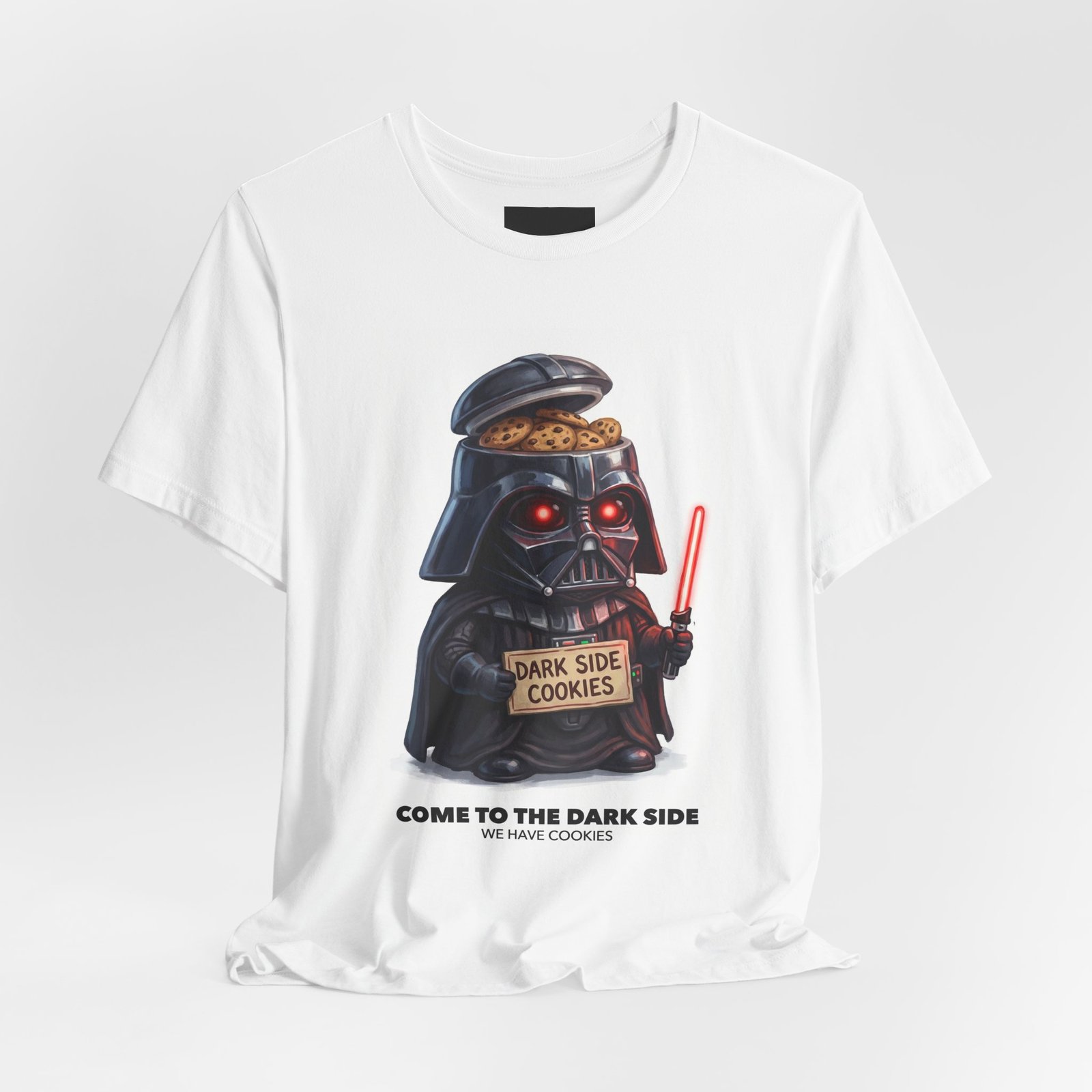 Come to the Dark Side: We Have Cookies Tee - Image 4