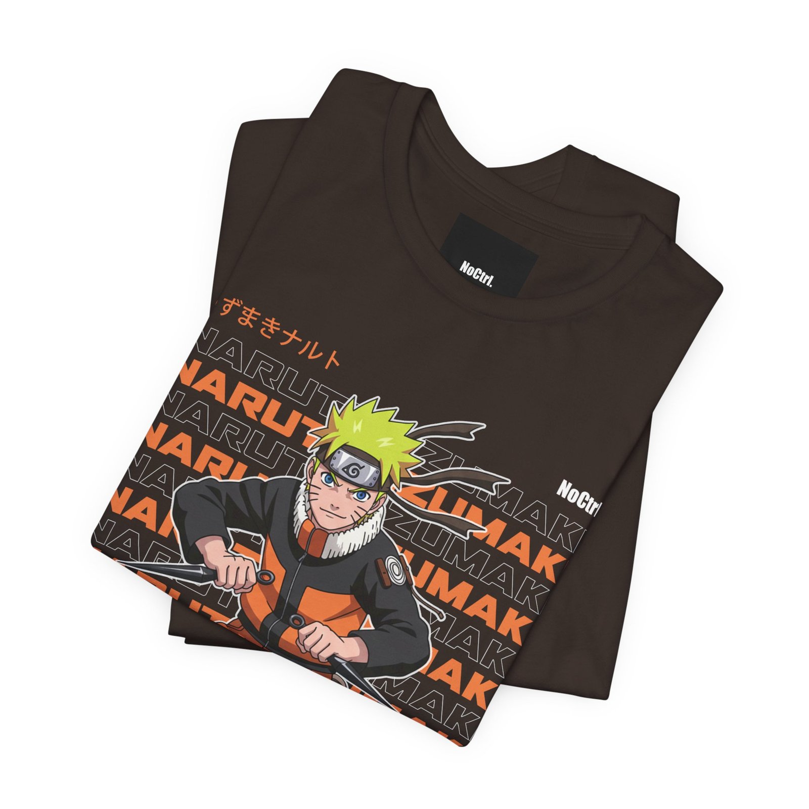 Determined Ninja: Anime-Inspired Graphic T-Shirt - Image 3