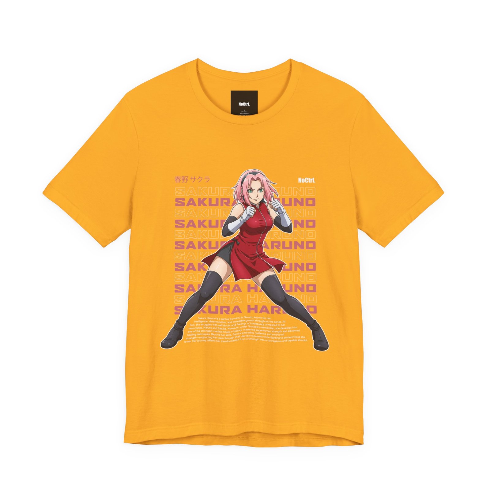 Resilient Ninja: Anime-Inspired Streetwear T-Shirt - Image 9