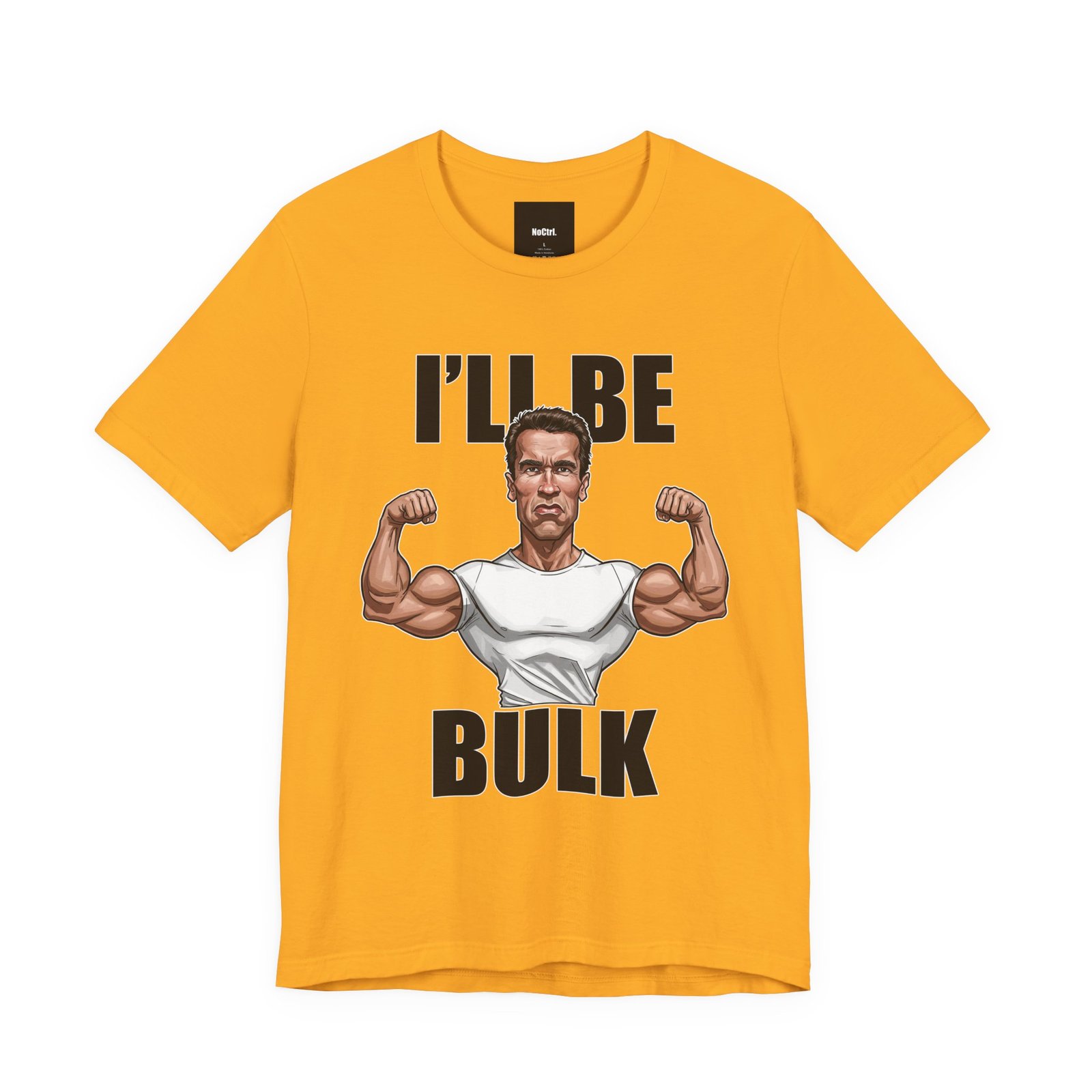 Ill Be Bulk: Funny Gym Terminator Tee - Image 4
