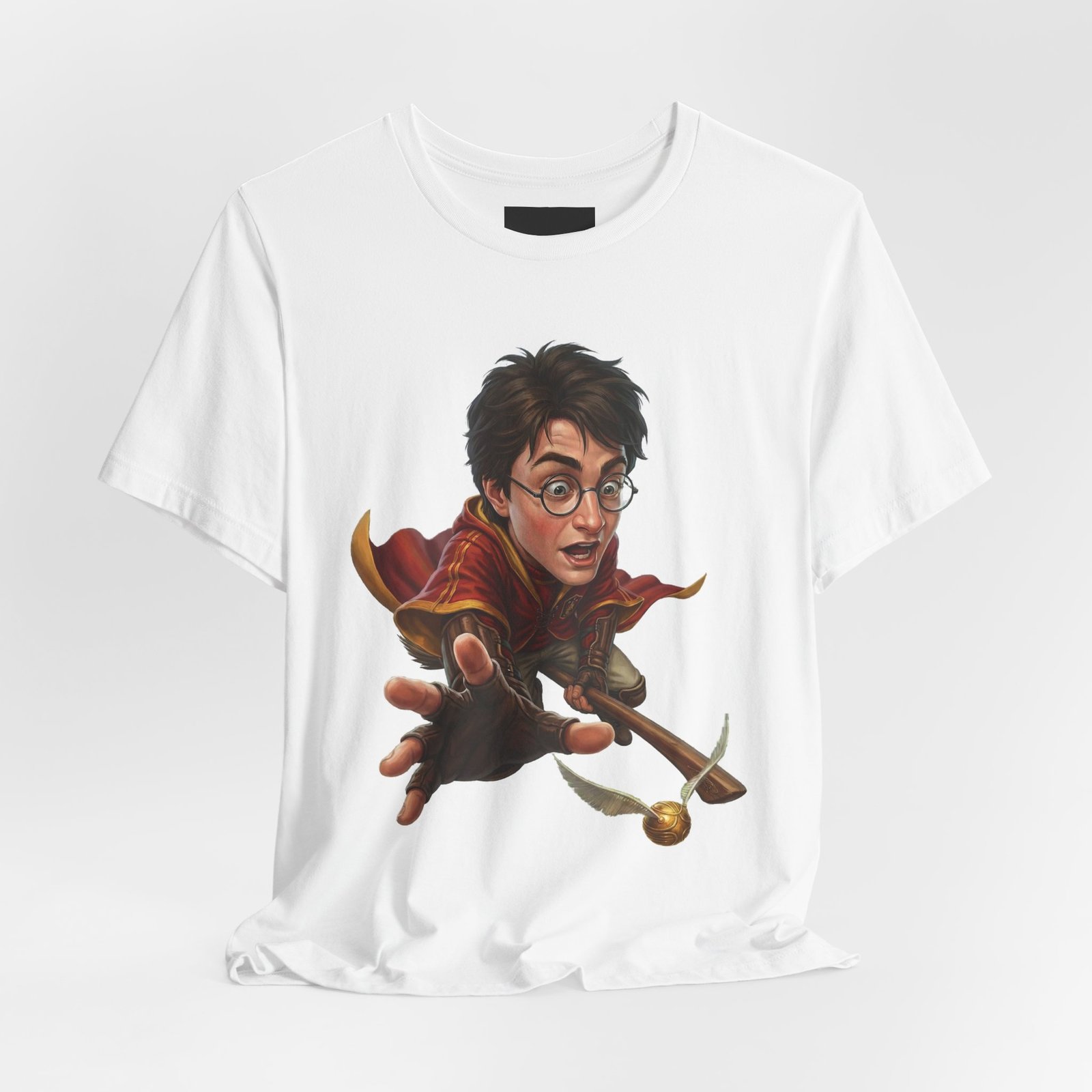 Young Wizard Mid-Flight: Limited Fantasy Tee - Image 4