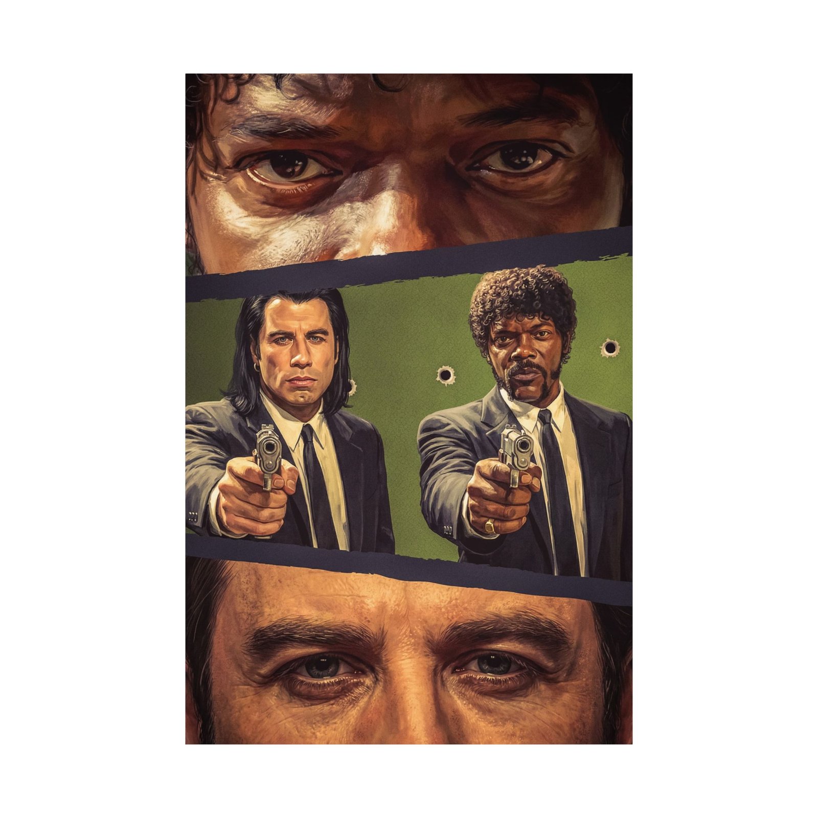 Trigger Frames – Crime Icon Poster | Pulp Fiction | Cult Movie Poster - Image 13