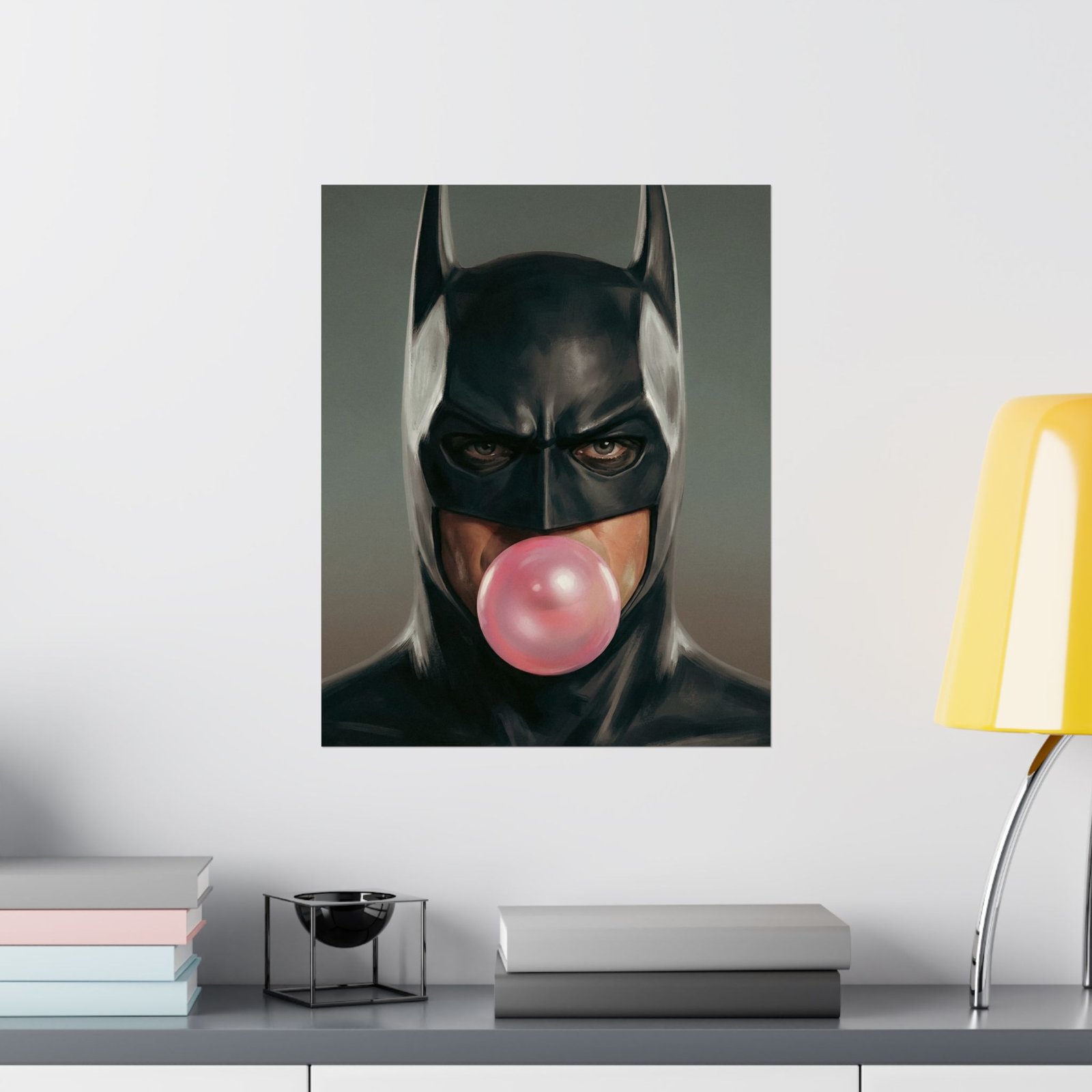 Silent Guardian – Bubblegum Noir Poster | Batman Tribute - Image 6