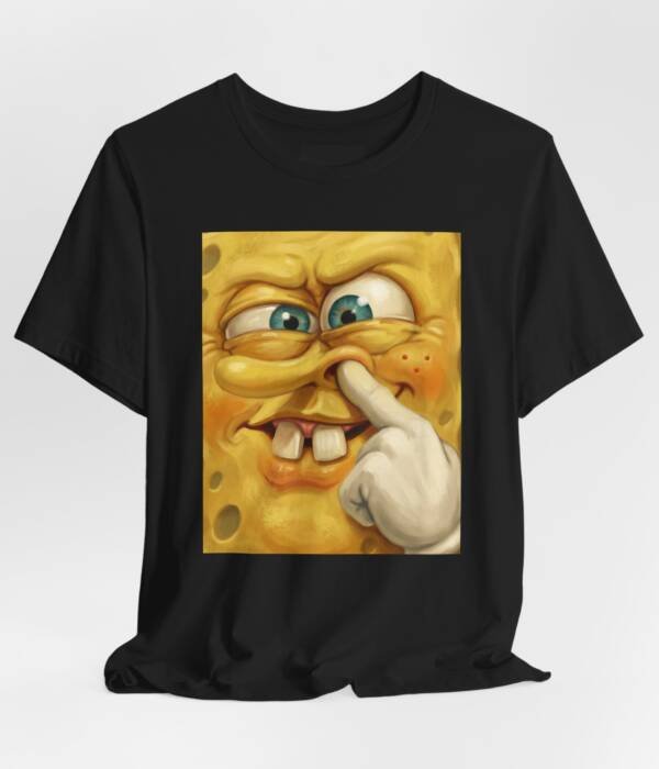 NoCtrl Collective – “Zero Manners” Chaos Cartoon Tee | Spongebob Tee