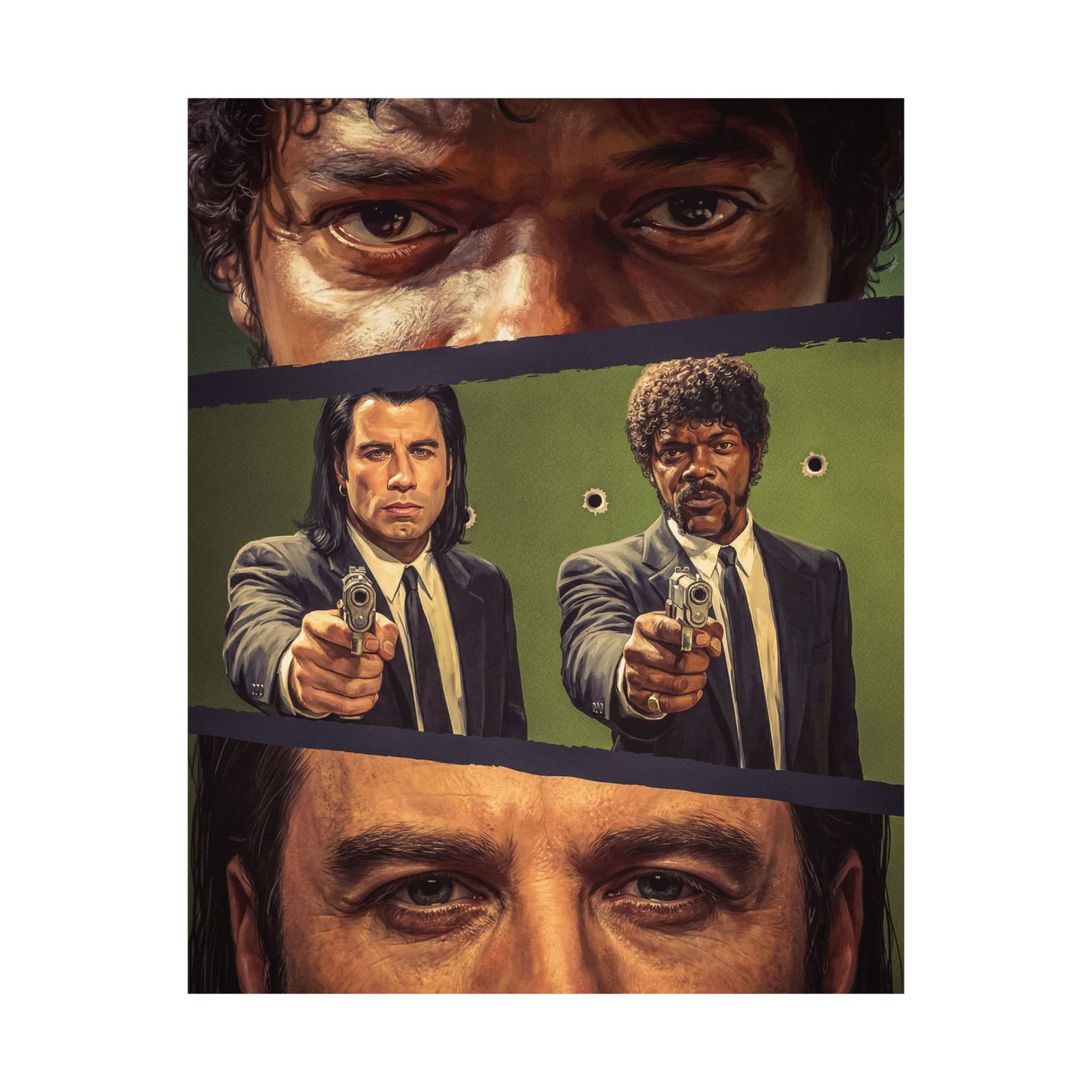 Trigger Frames – Crime Icon Poster | Pulp Fiction | Cult Movie Poster - Image 4