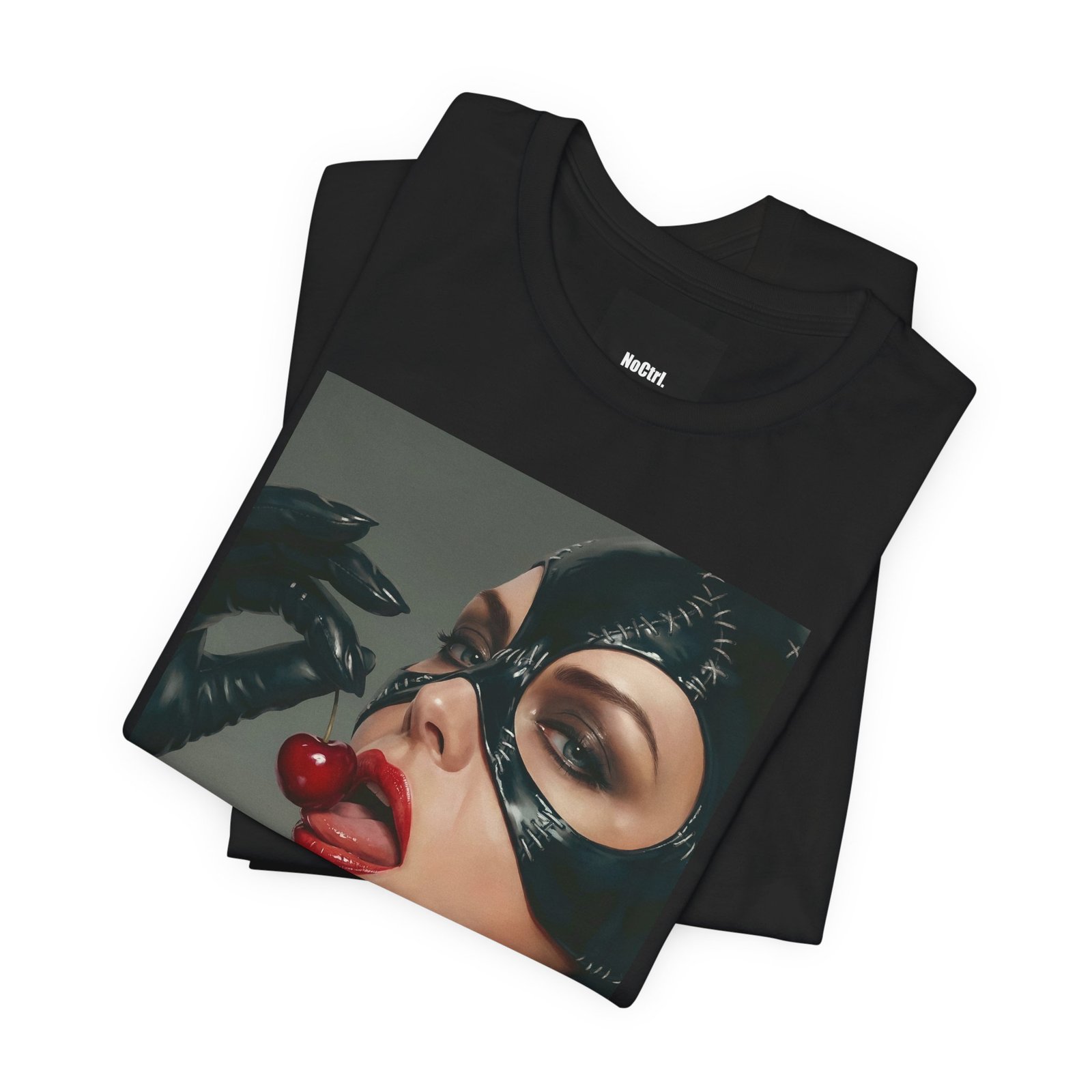 NoCtrl Collective – “Cherry Trouble” Rebel Cat Tee - Image 5