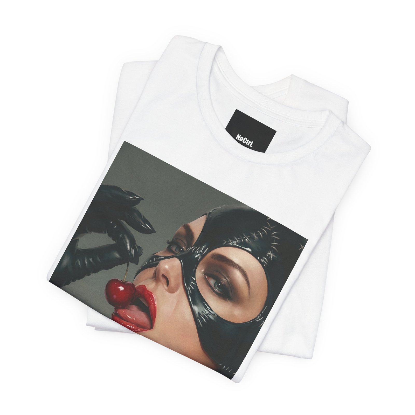 NoCtrl Collective – “Cherry Trouble” Rebel Cat Tee - Image 2