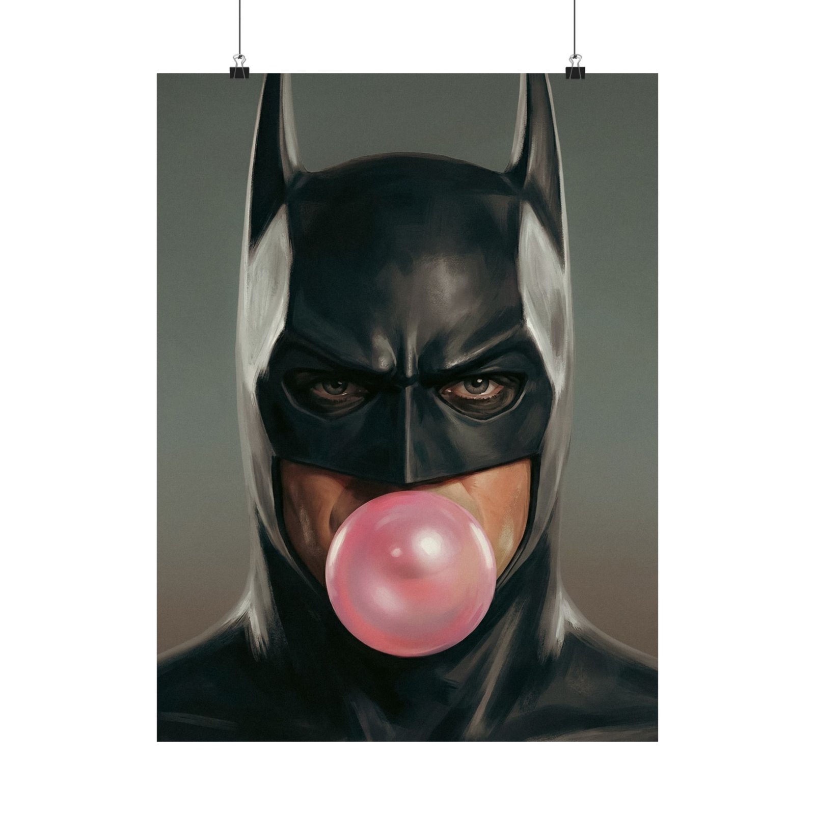 Silent Guardian – Bubblegum Noir Poster | Batman Tribute - Image 10