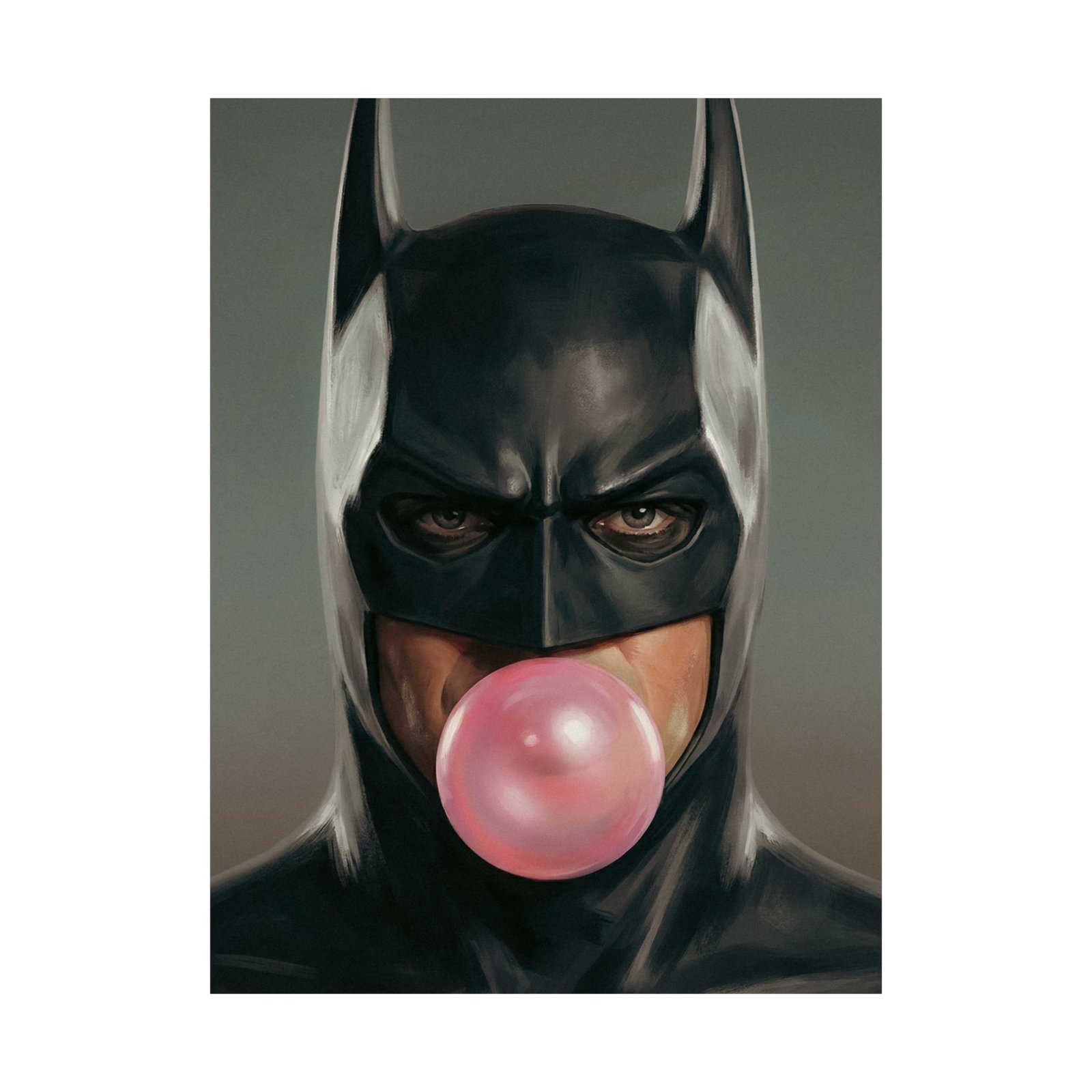 Silent Guardian – Bubblegum Noir Poster | Batman Tribute - Image 11