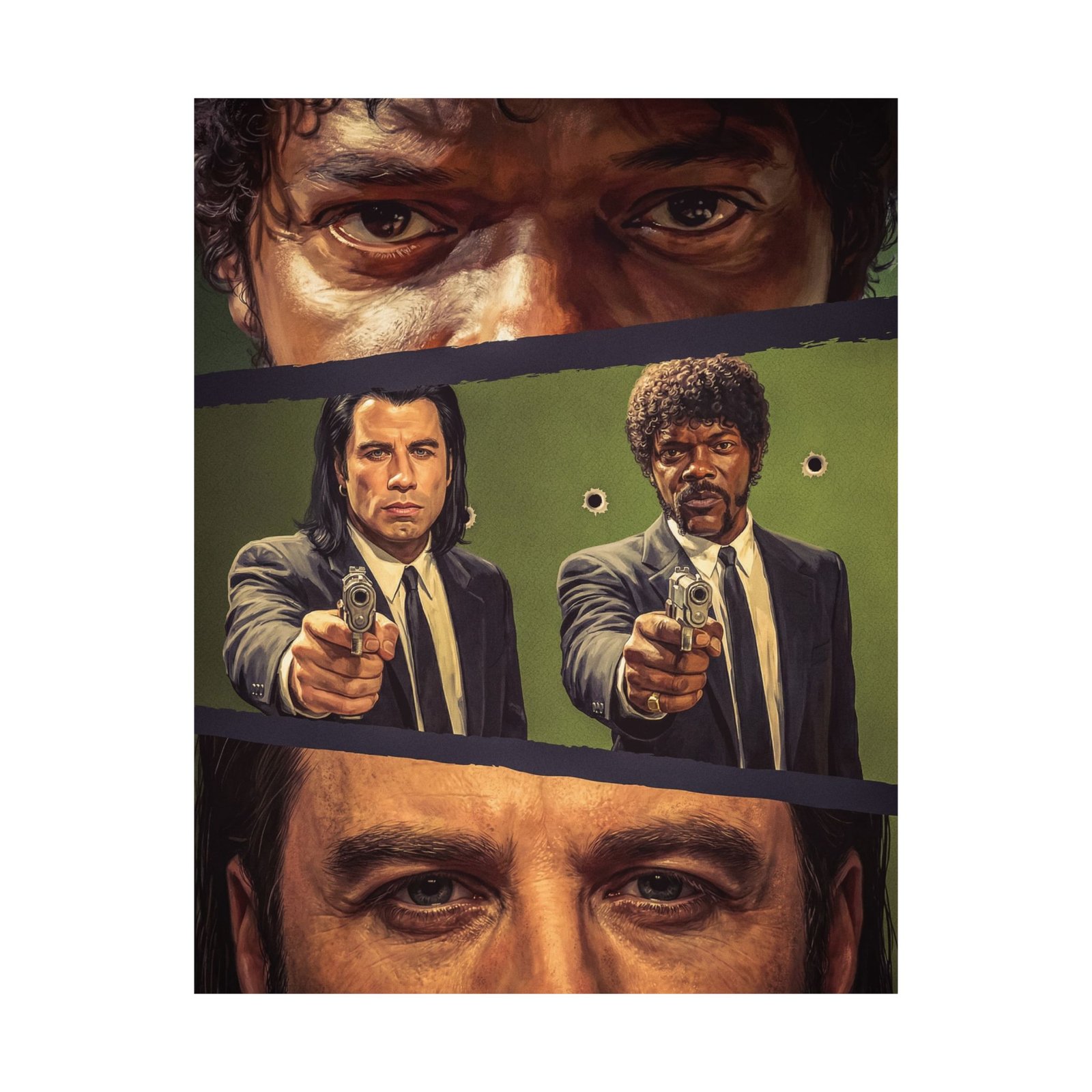 Trigger Frames – Crime Icon Poster | Pulp Fiction | Cult Movie Poster - Image 7