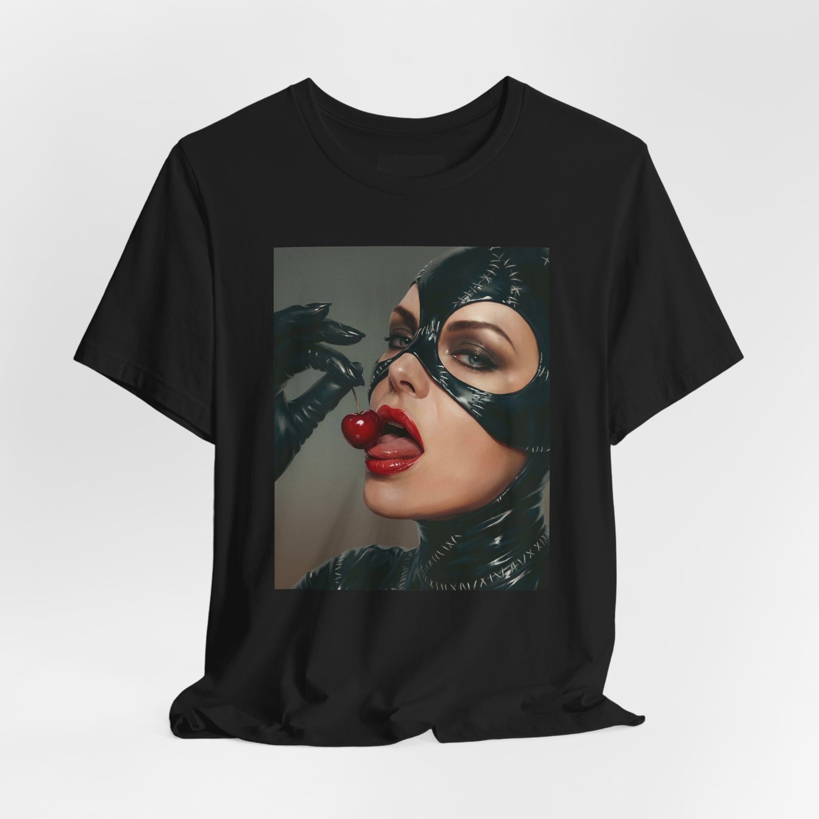 NoCtrl Collective – “Cherry Trouble” Rebel Cat Tee - Image 4
