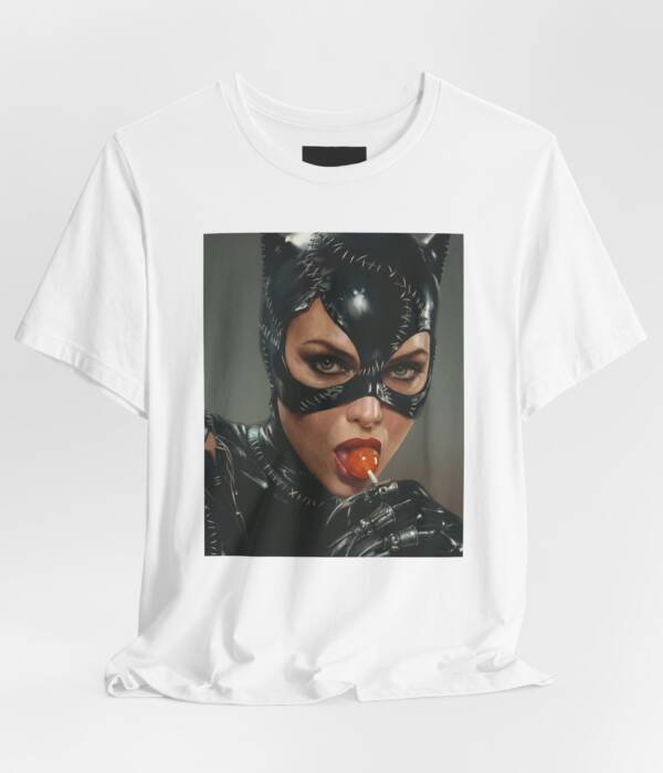 Sweet Temptation – Femme Fatale Poster - Batman Returns Tribute Tee