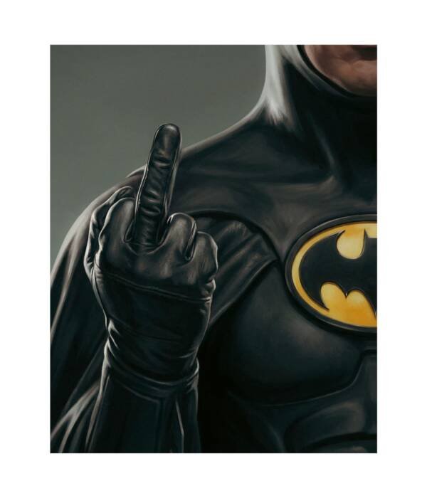 Rebel Vigilante – Defiant Knight Poster | Batman Tribute