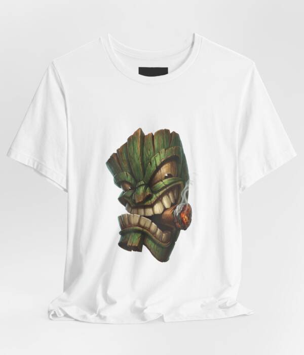 NoCtrl Collective – Smokin Tiki Chaos Mask Tee | Creative Tee | Mask Tee