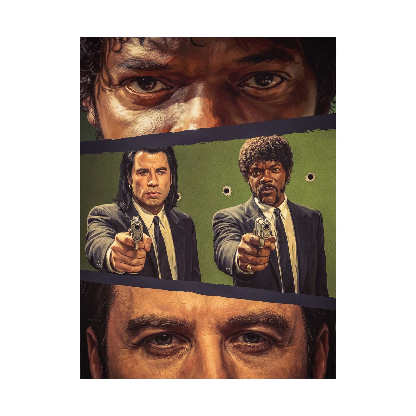 Trigger Frames – Crime Icon Poster | Pulp Fiction | Cult Movie Poster - Image 10