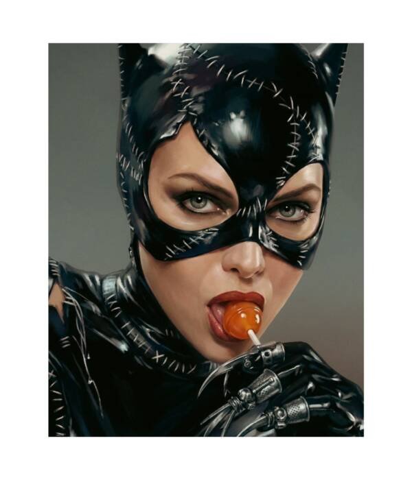 Sweet Temptation – Femme Fatale Poster | Batman Returns Tribute