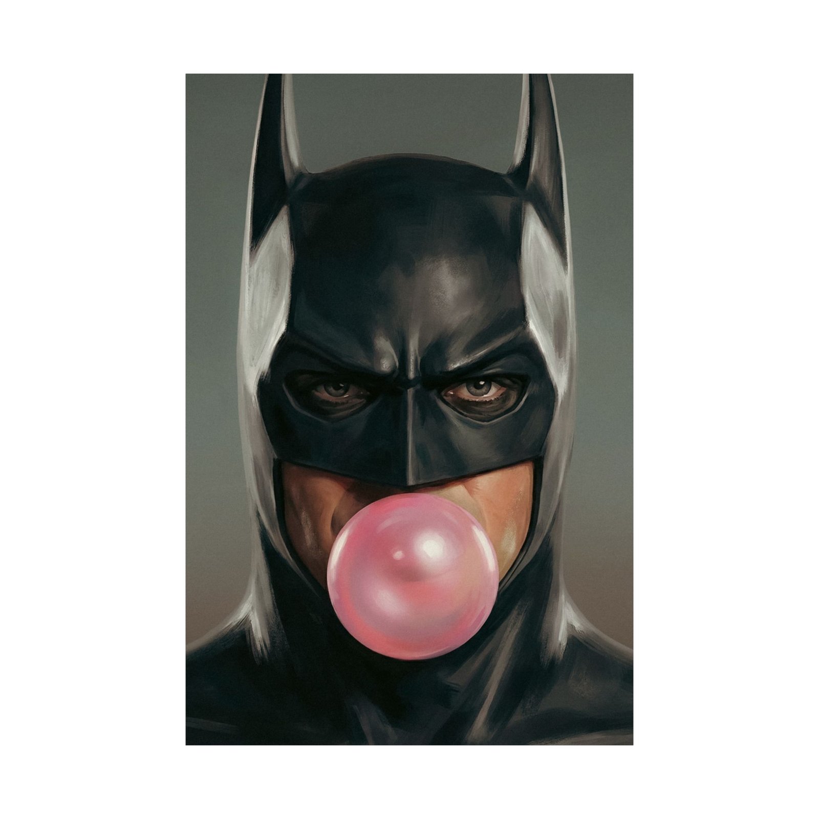 Silent Guardian – Bubblegum Noir Poster | Batman Tribute - Image 7