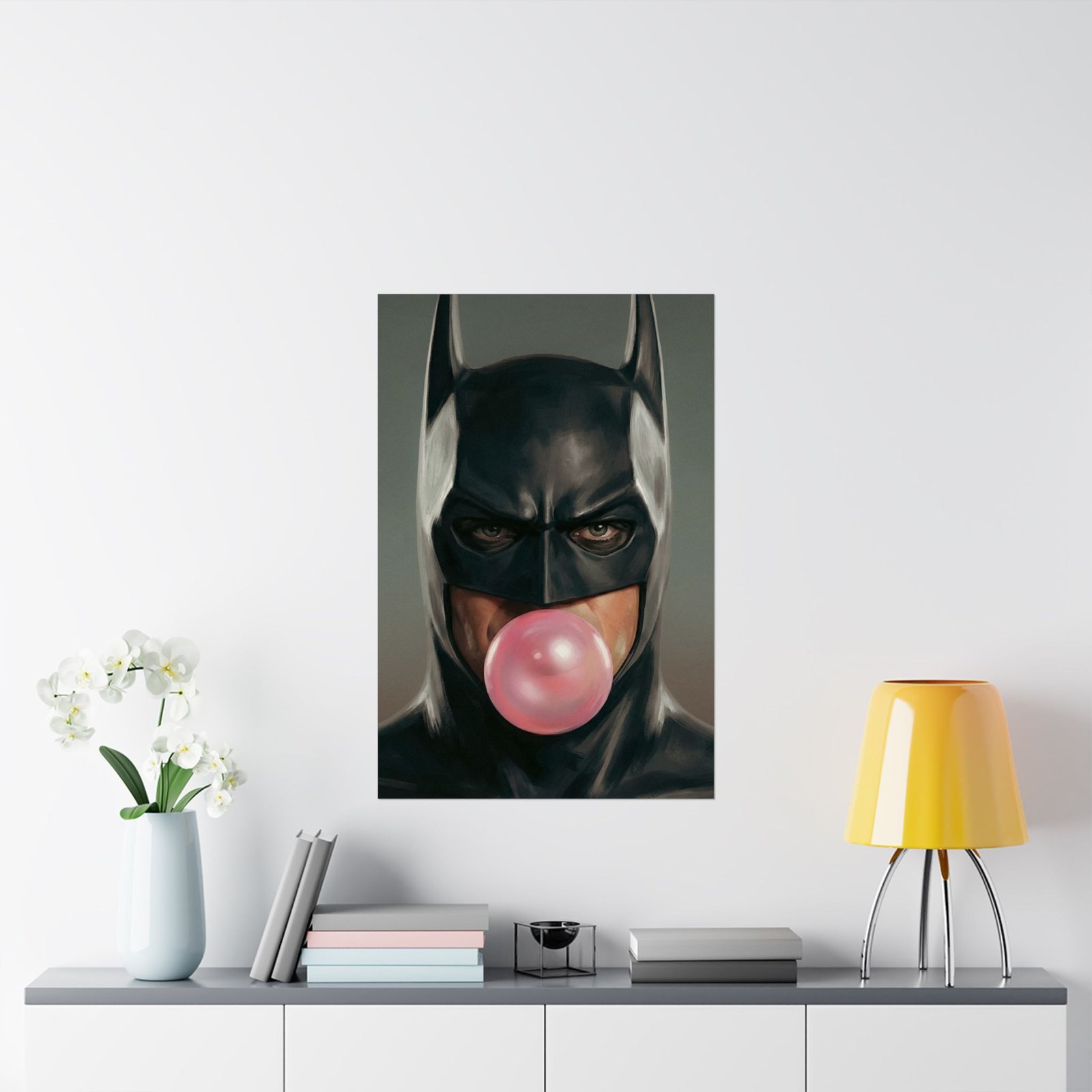 Silent Guardian – Bubblegum Noir Poster | Batman Tribute - Image 9