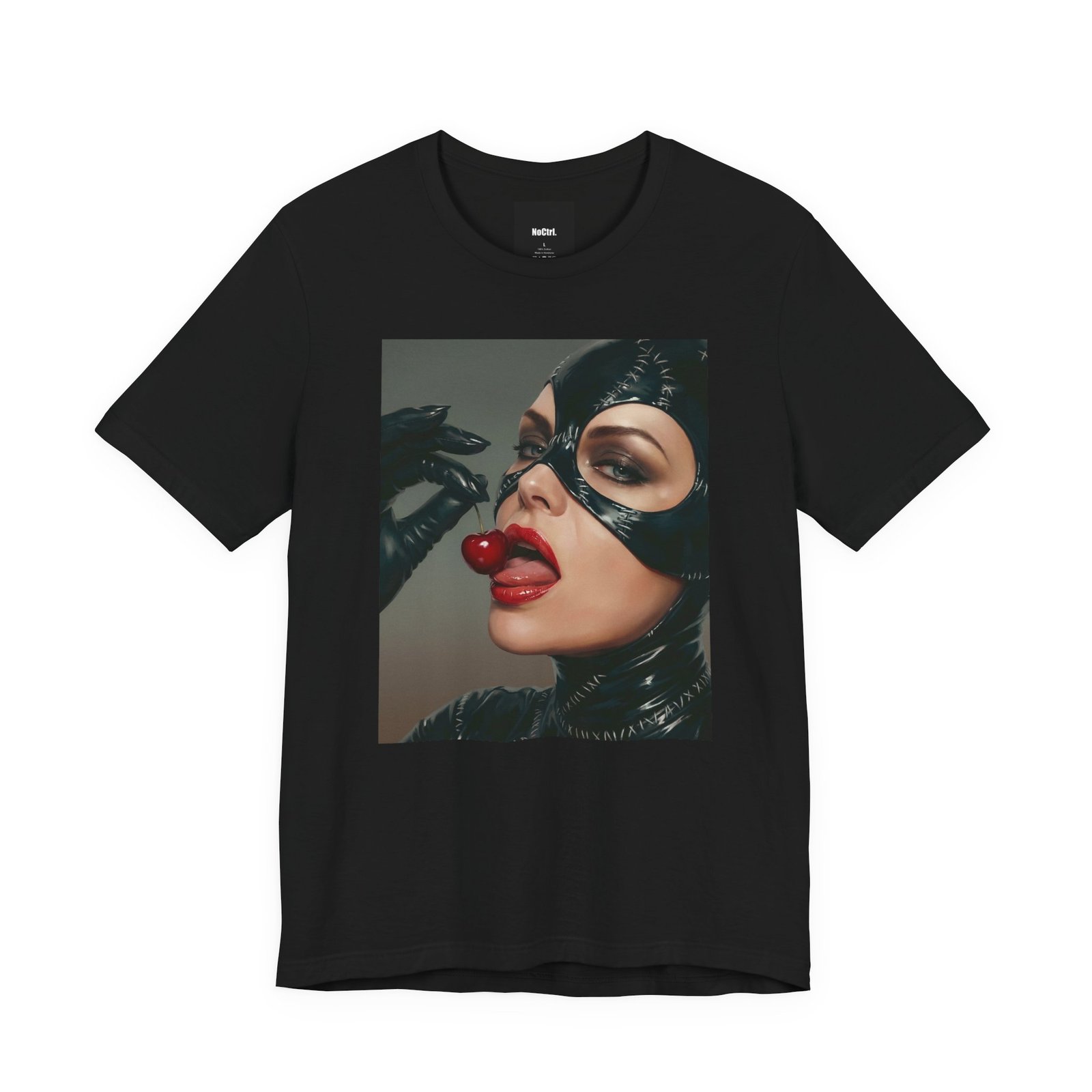 NoCtrl Collective – “Cherry Trouble” Rebel Cat Tee - Image 6