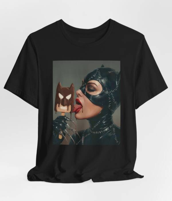 NoCtrl Collective – “Dark Indulgence” Femme Noir Tee - Batman Returns Tribute Tee