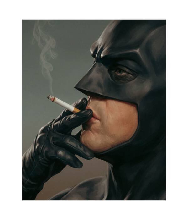 Midnight Vigil – Dark Knight Portrait Poster | Batman Tribute