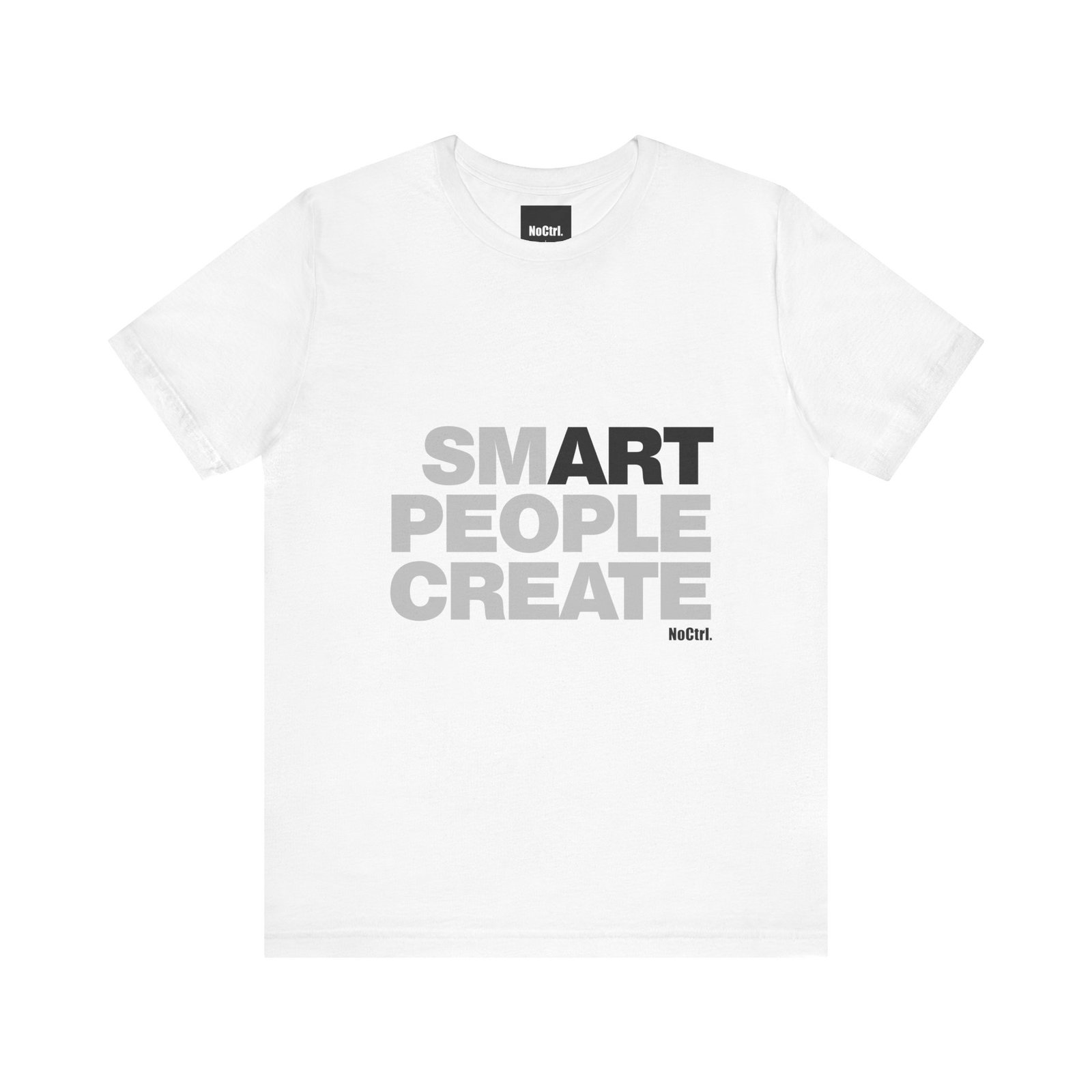 SMART PEOPLE CREATE — Minimalist Statement Tee - Image 3