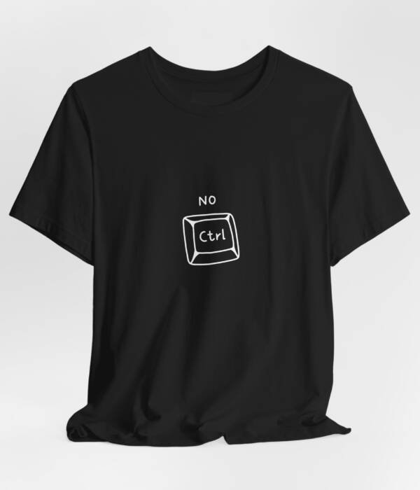 NO CTRL — Minimalist Graphic Tee